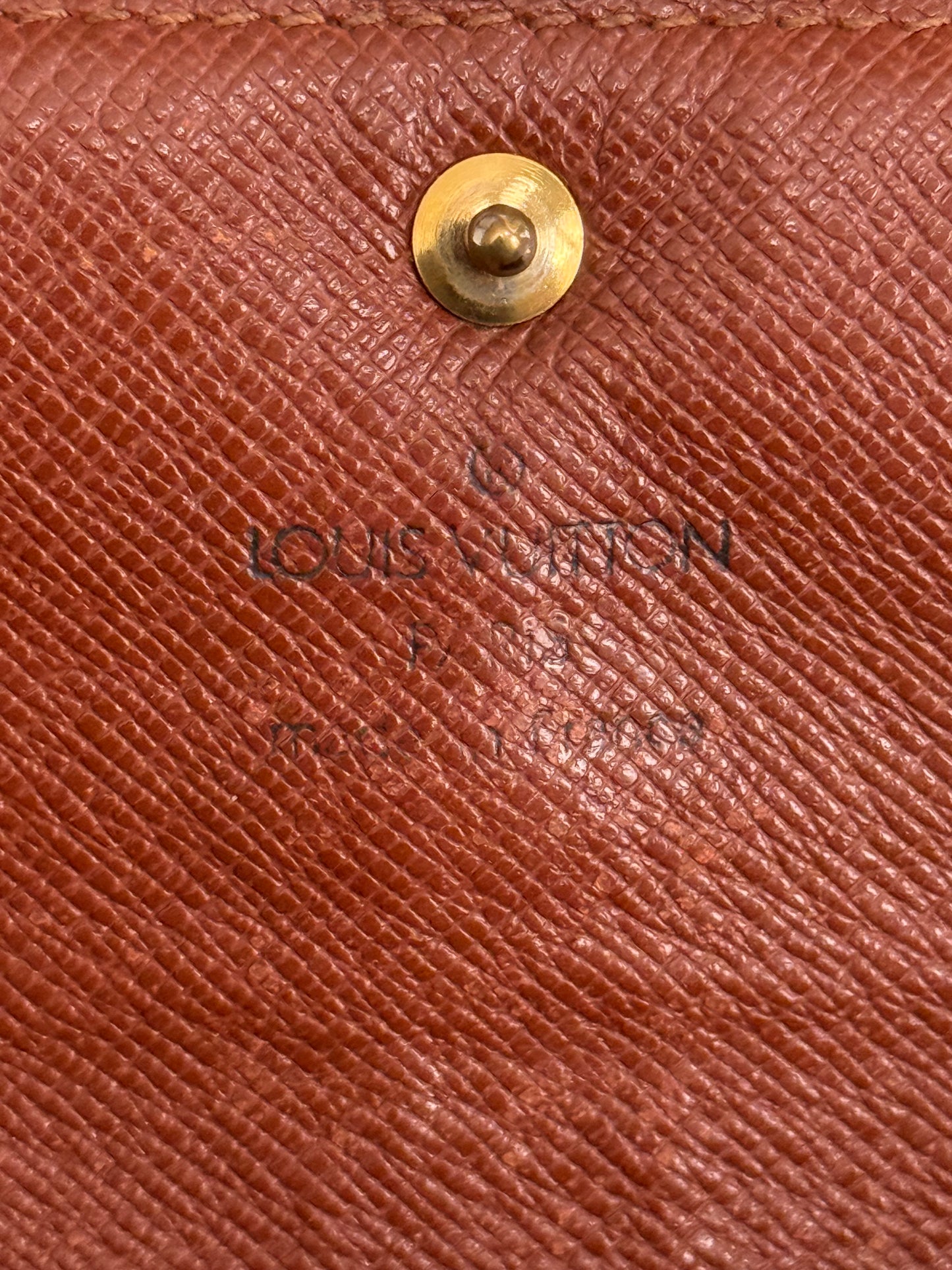 Sarah Wallet in Monogram with 2 Cardholders 🗓️ Year: 2001