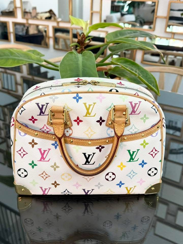 Murakami / Multicolor White Trouville with Dustbag and Non Branded Twillies 📅 Year: 2005