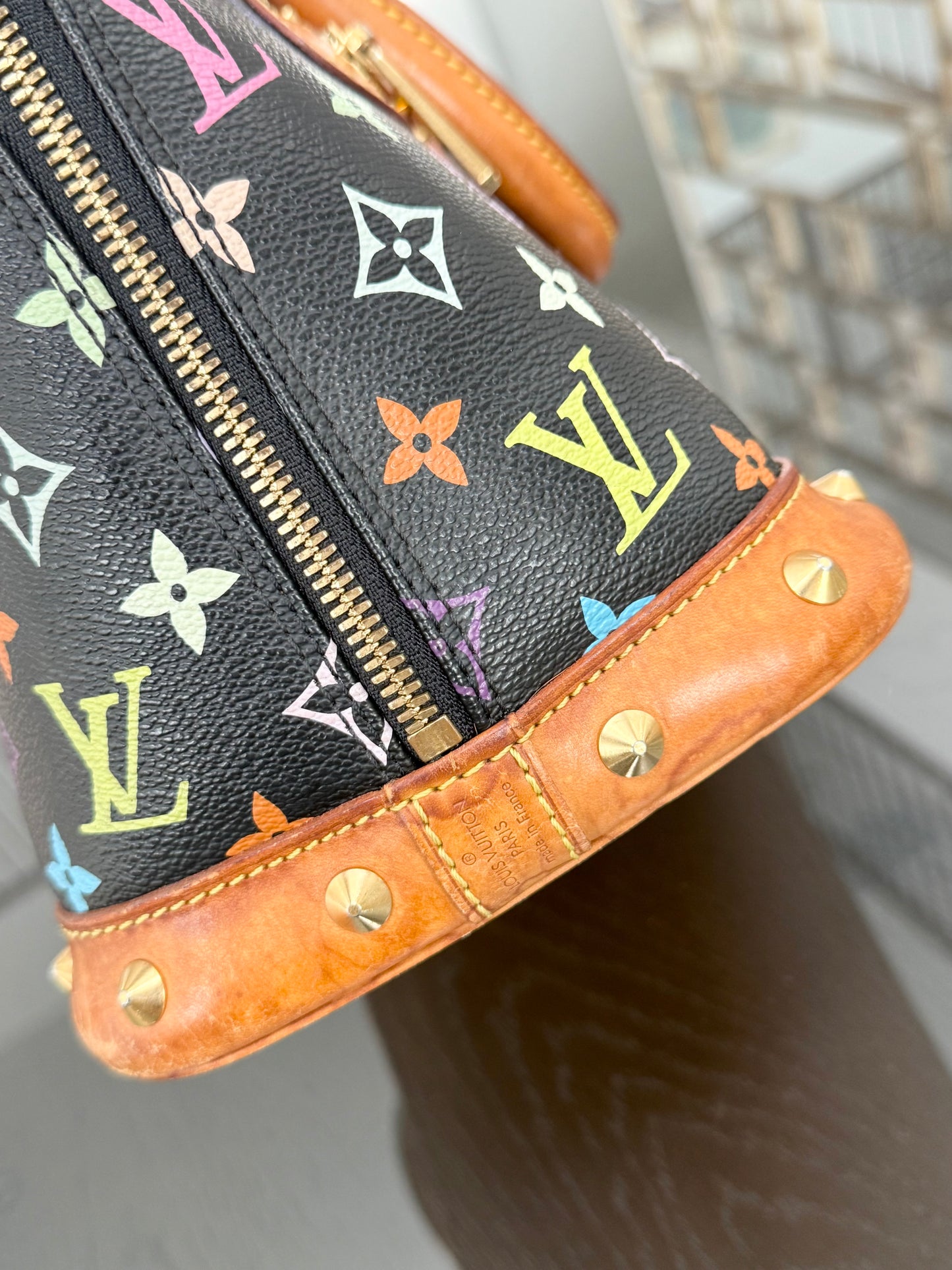 Multicolor Alma PM with Dustbag , Insert organizer and Twilly📅 Year: 2004
