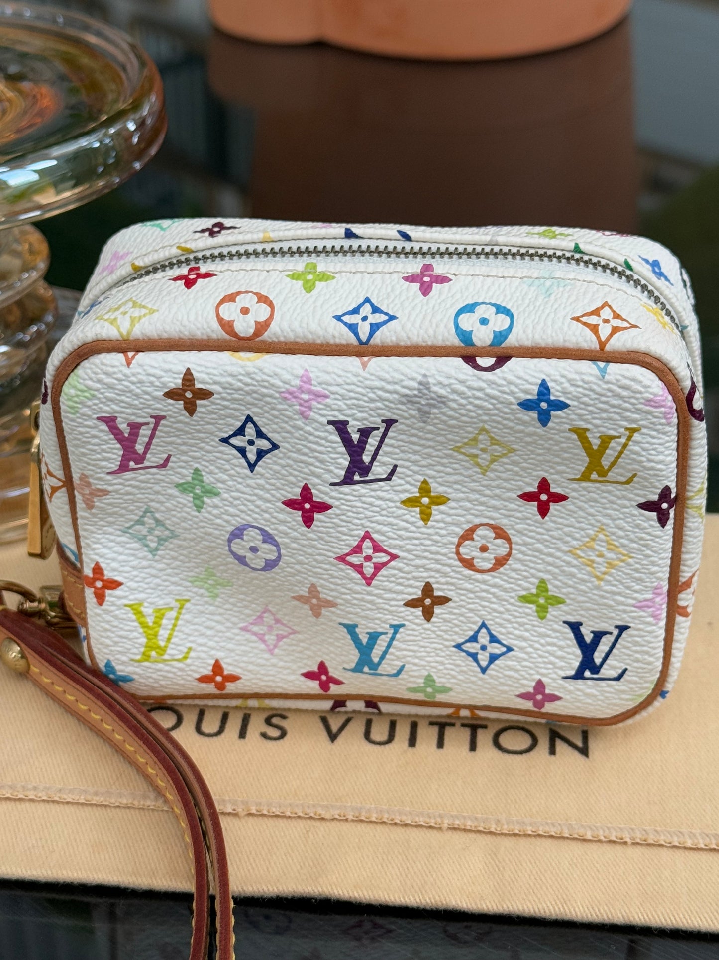 Multicolor Wapity Wristlet with Dustbag 📅 Year: 2005