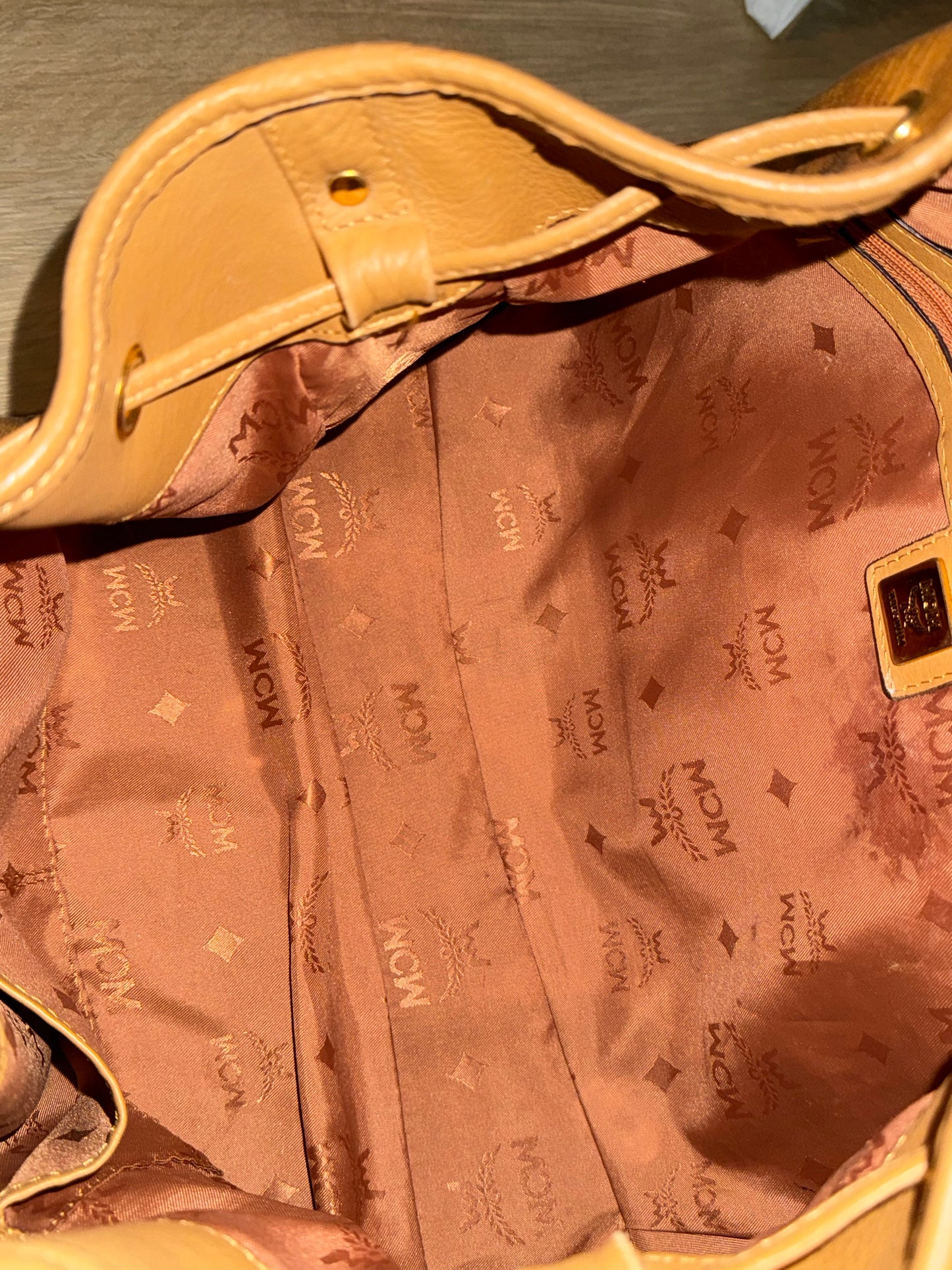 MCM Bucket Bag (No Strap)