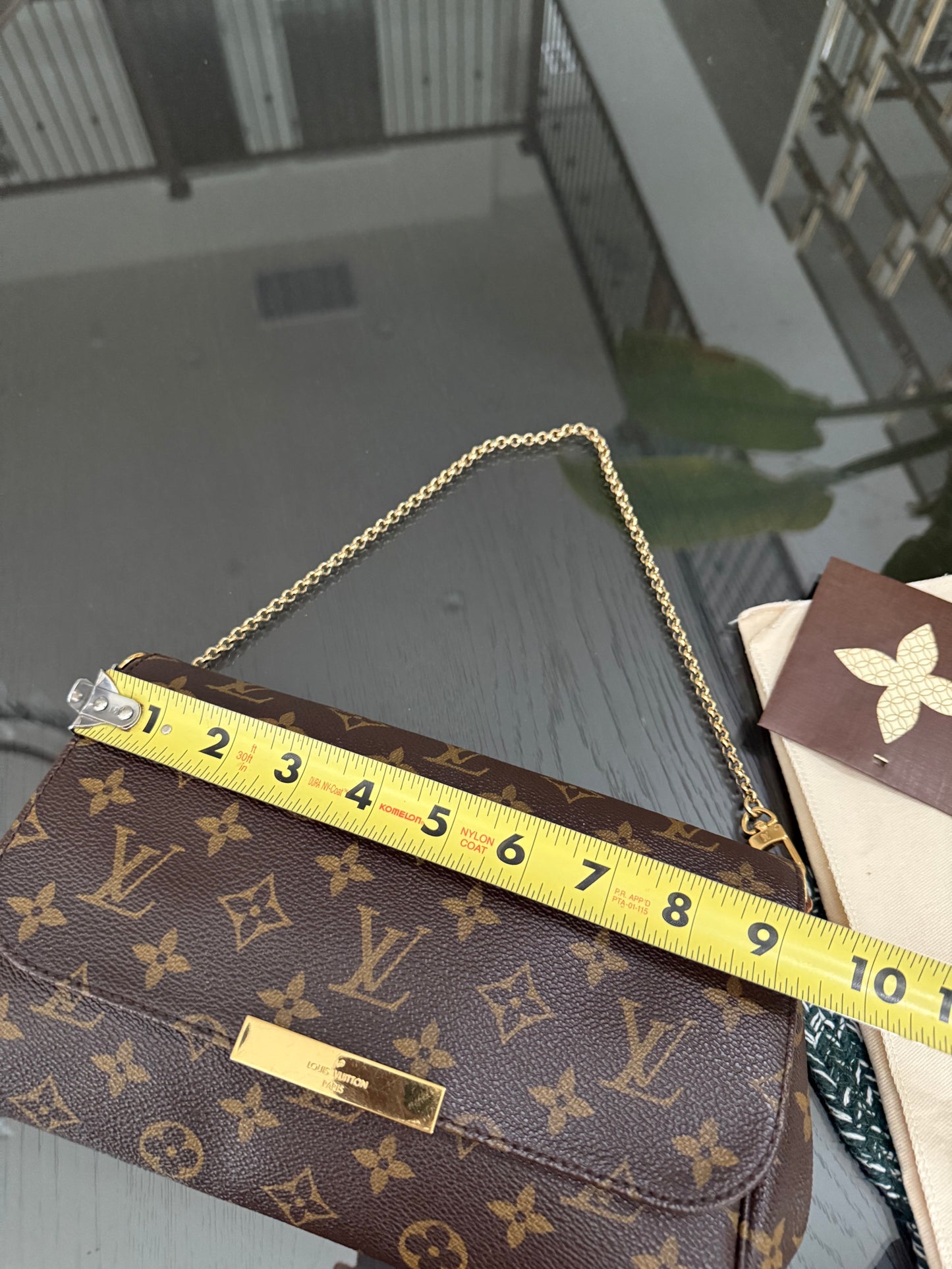 Favorite MM in Monogram with Original Strap, Dustbag, Box and Paper bag 🗓️ Year: 2017