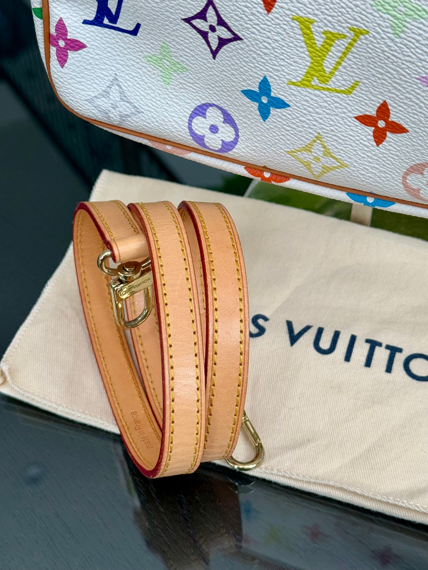 Multicolor Pochette Accessories with Dustbag and Strap 📅 Year: 2003