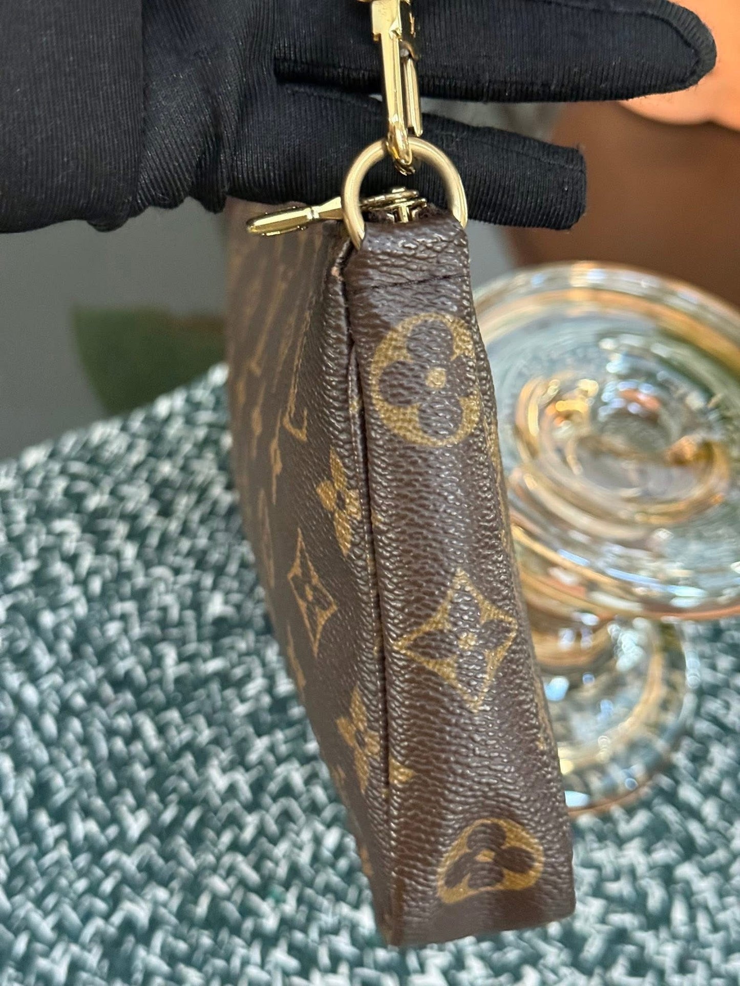 Monogram Pochette Accessories with Dustbag and Box 📅 Year: 2001