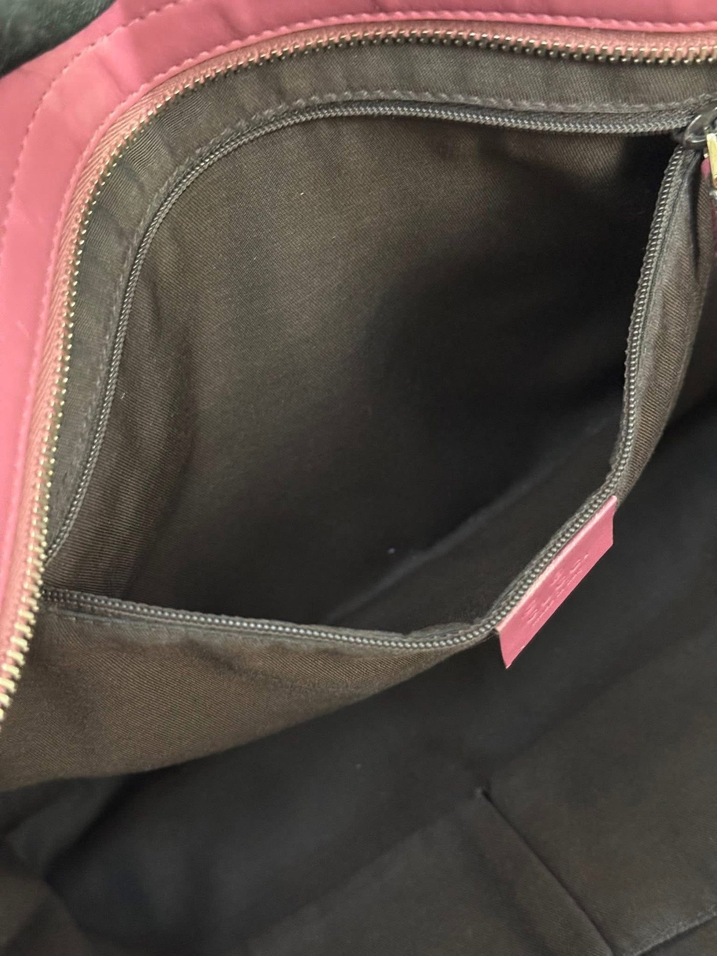 GG Pink Canvas Tote 2 Way Bag with Crossbody Strap 🗓️