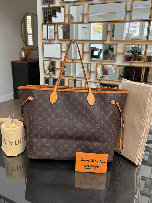 Neverfull GM with Dustbag and Insert Organizer 📅 Year: 2009