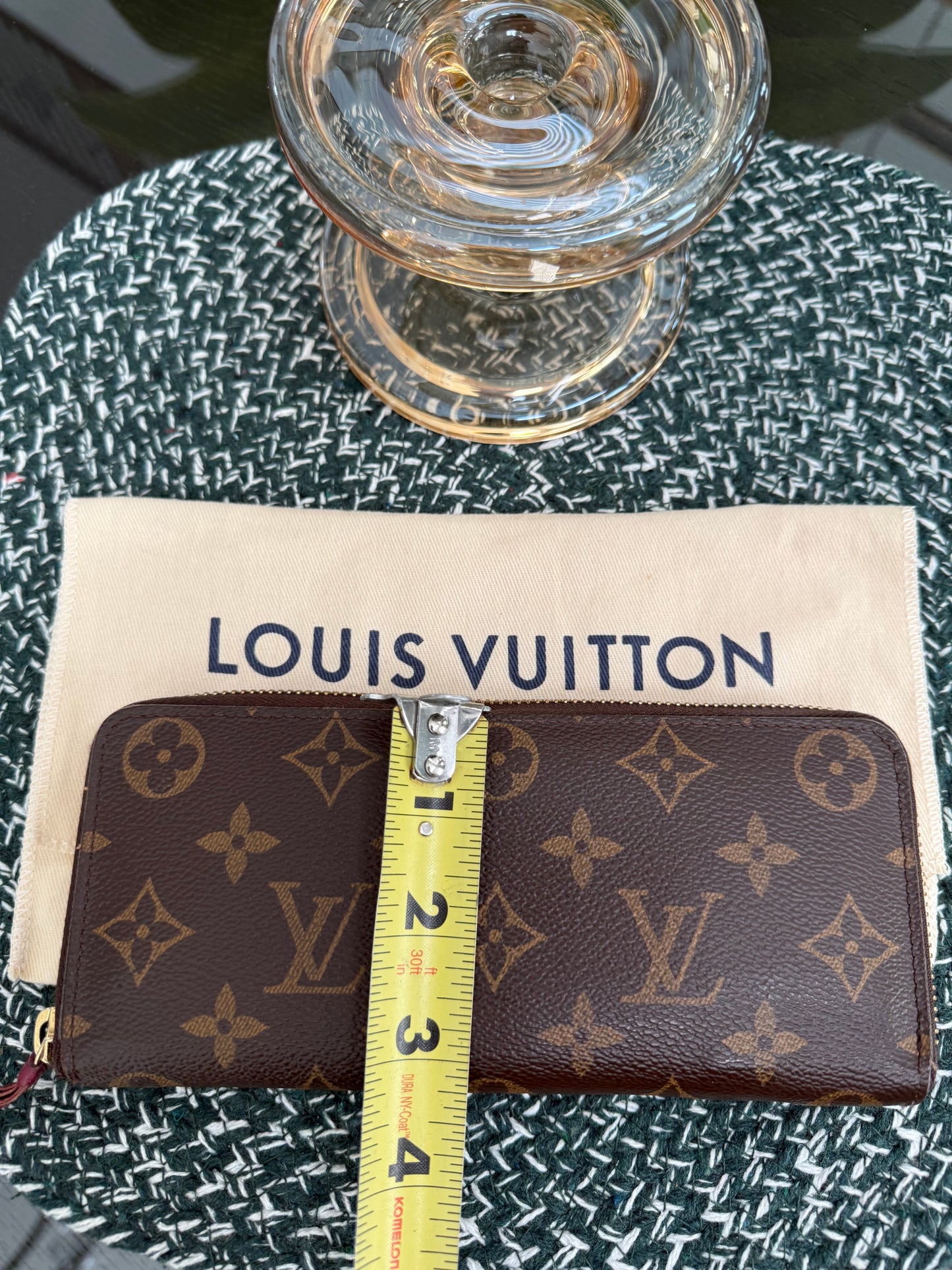 Monogram Clemence in Peony Wallet with Dustbag 🗓️ Year 2015