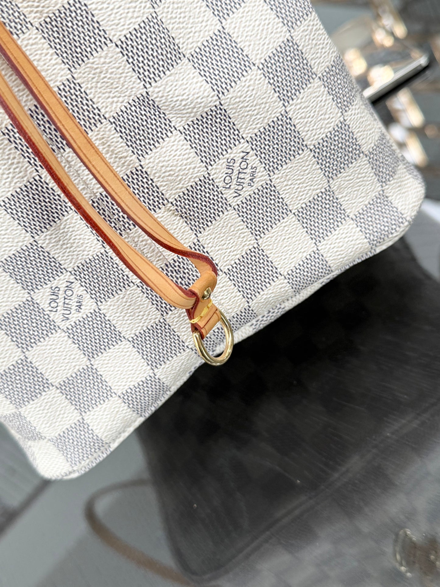Neverfull GM Azur with Dustbag and Insert Organizer -🗓️ Year: 2012