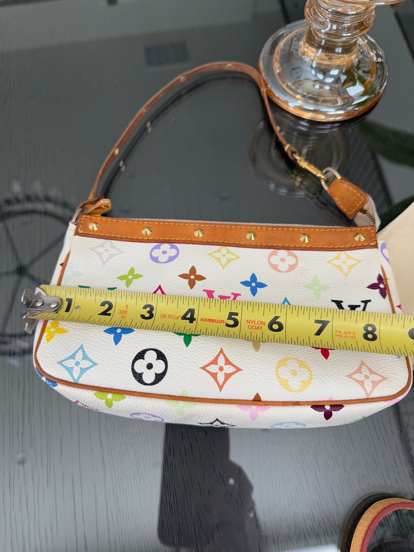 Multicolor Pochette Accessories with Dustbag and Strap 📅 Year: 2003