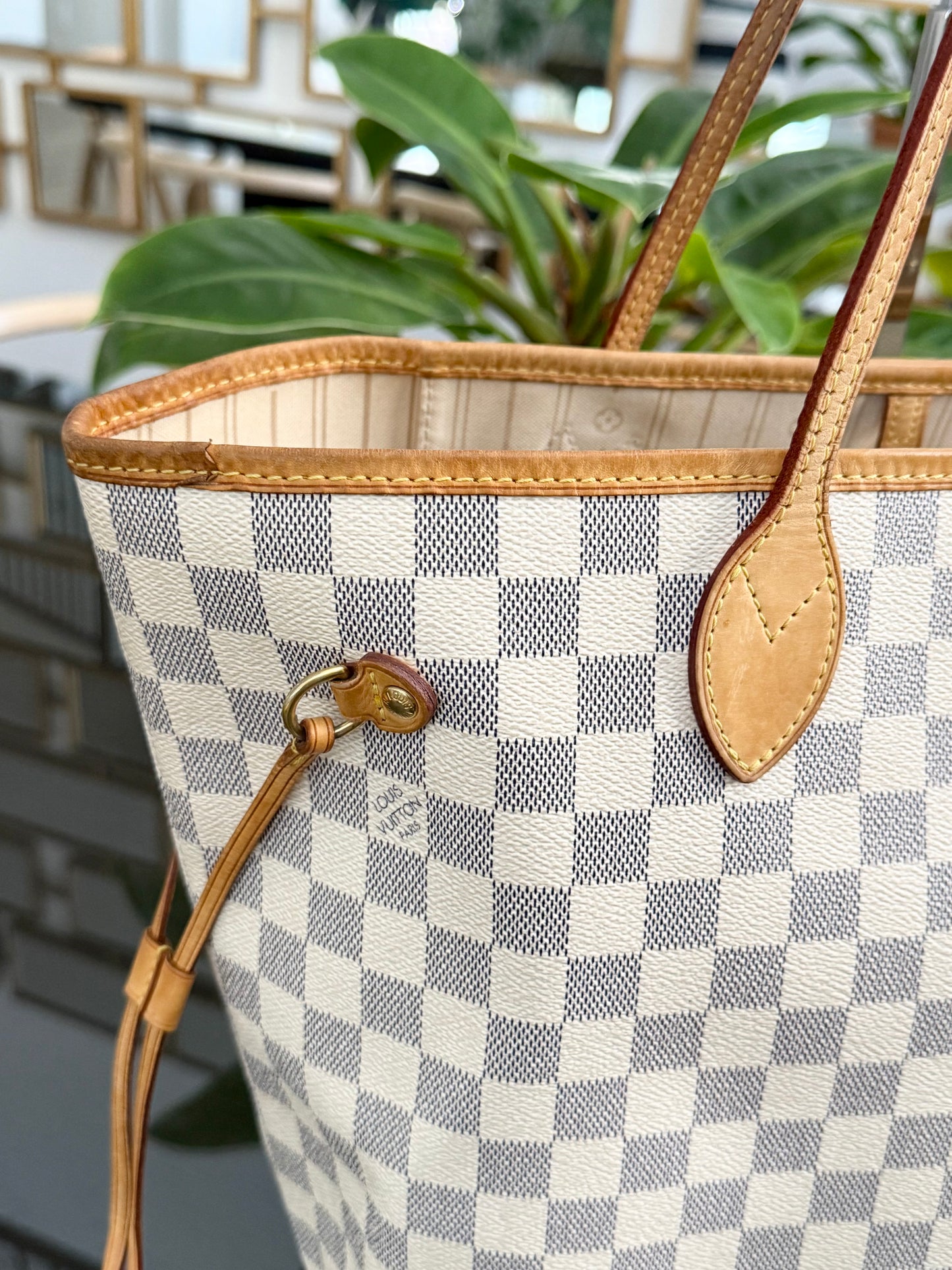 Neverfull MM in Azur with Insert Organizer 🗓️ Year: 2009