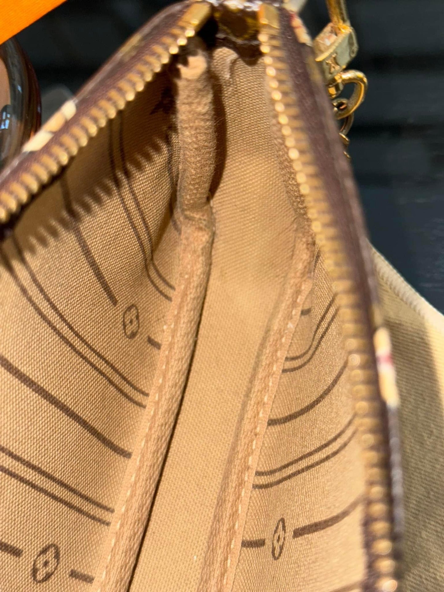 Monogram Patch Mini Pochette Accessories with Vanchetta Handle, Dustbag & Box - 📅 Year: 2009