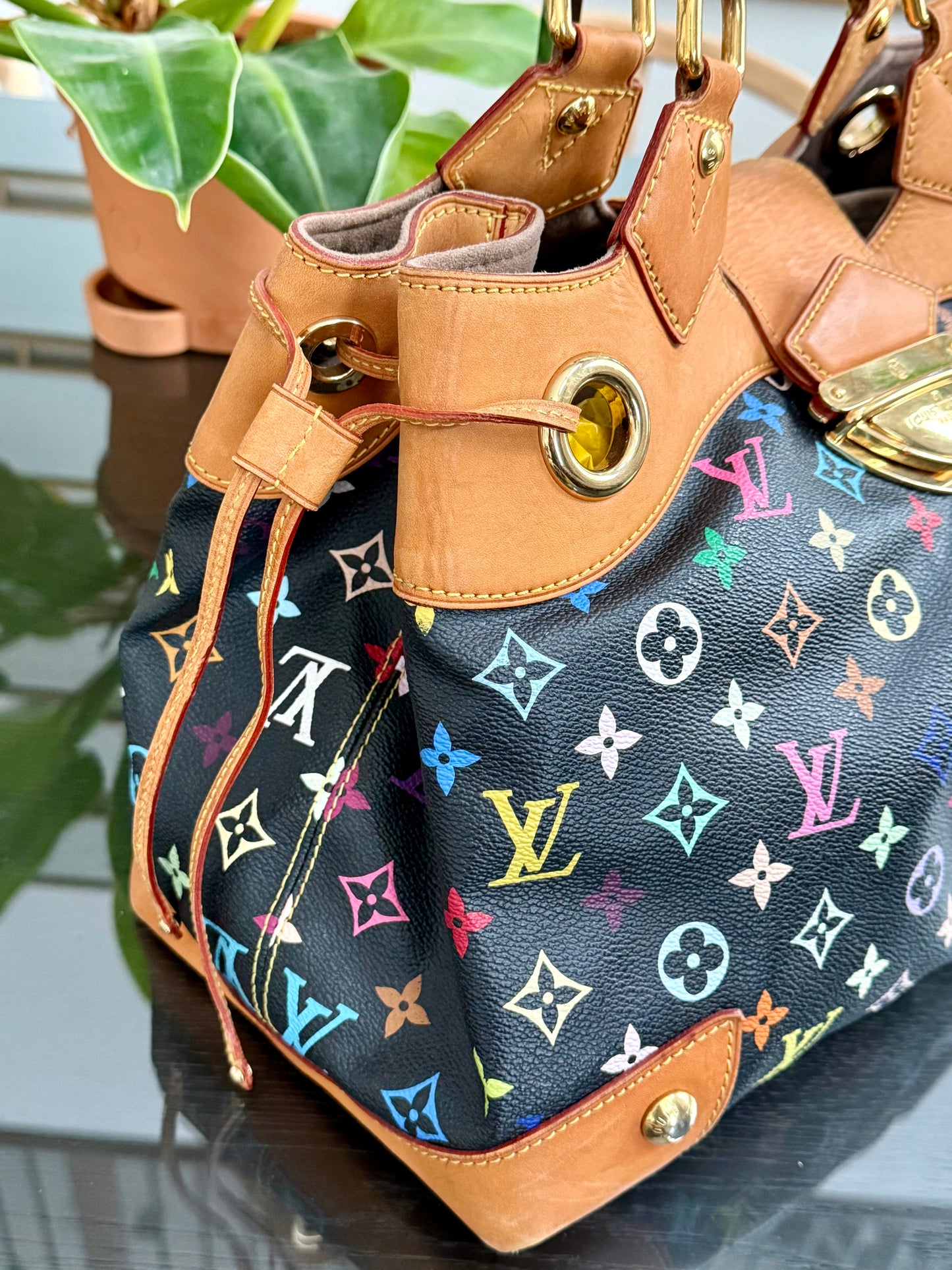 Multicolor in Black Ursula with Dustbag