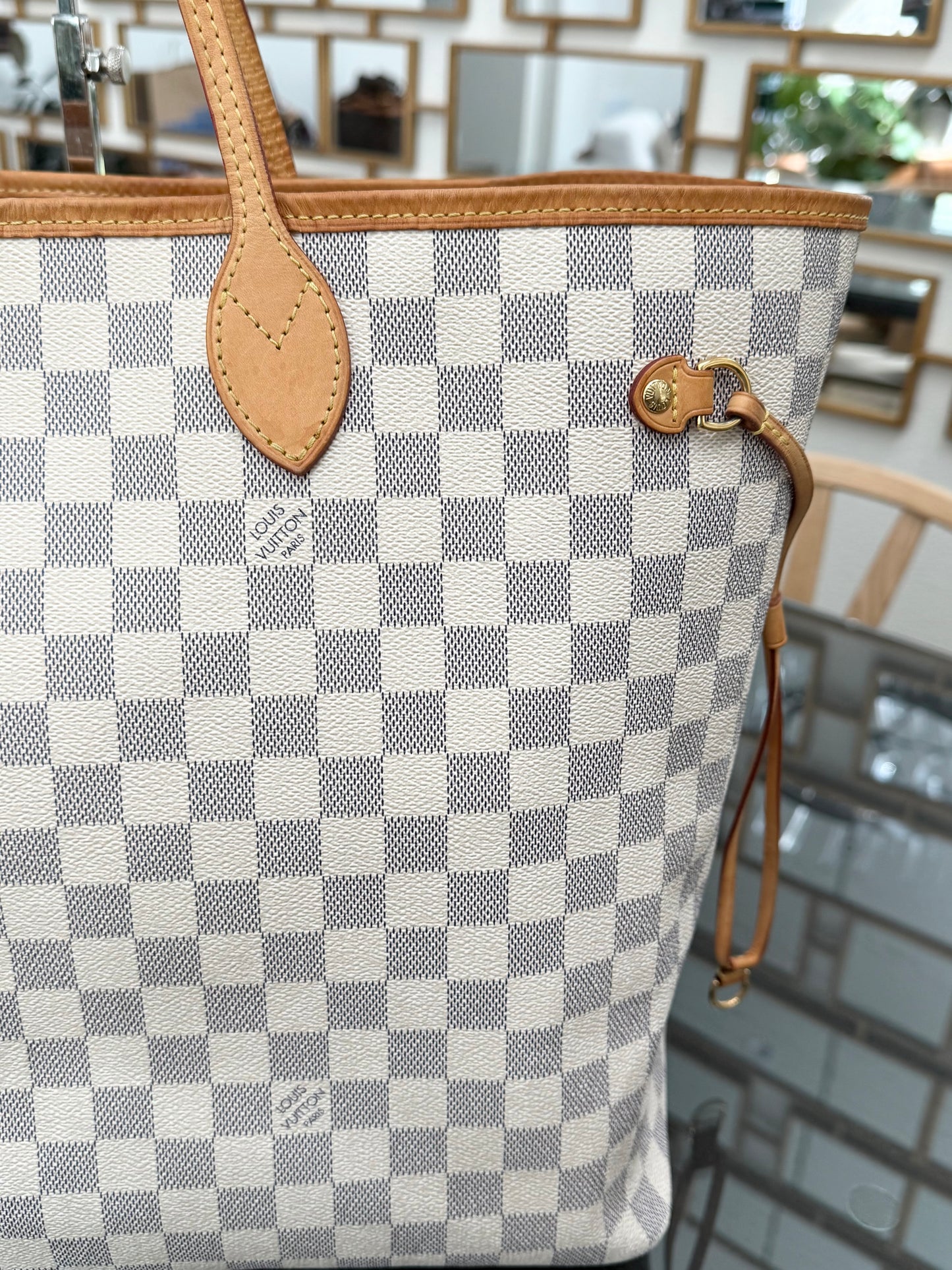 Neverfull GM in Azur with Dustbag Insert Organizer 🗓️ Year: 2011