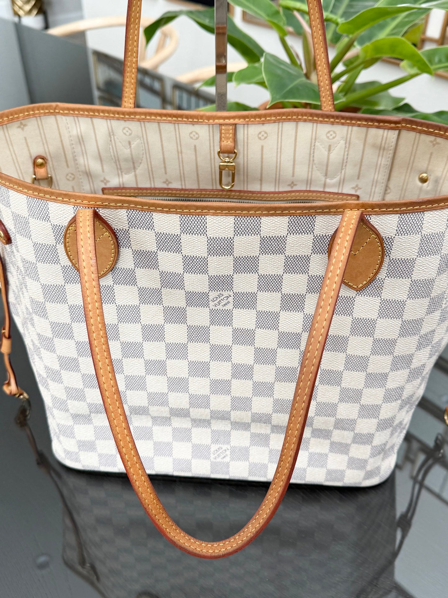 Neverfull MM Azur iwith Dustbag and Insert Organizer- 🗓️ Year: 2011