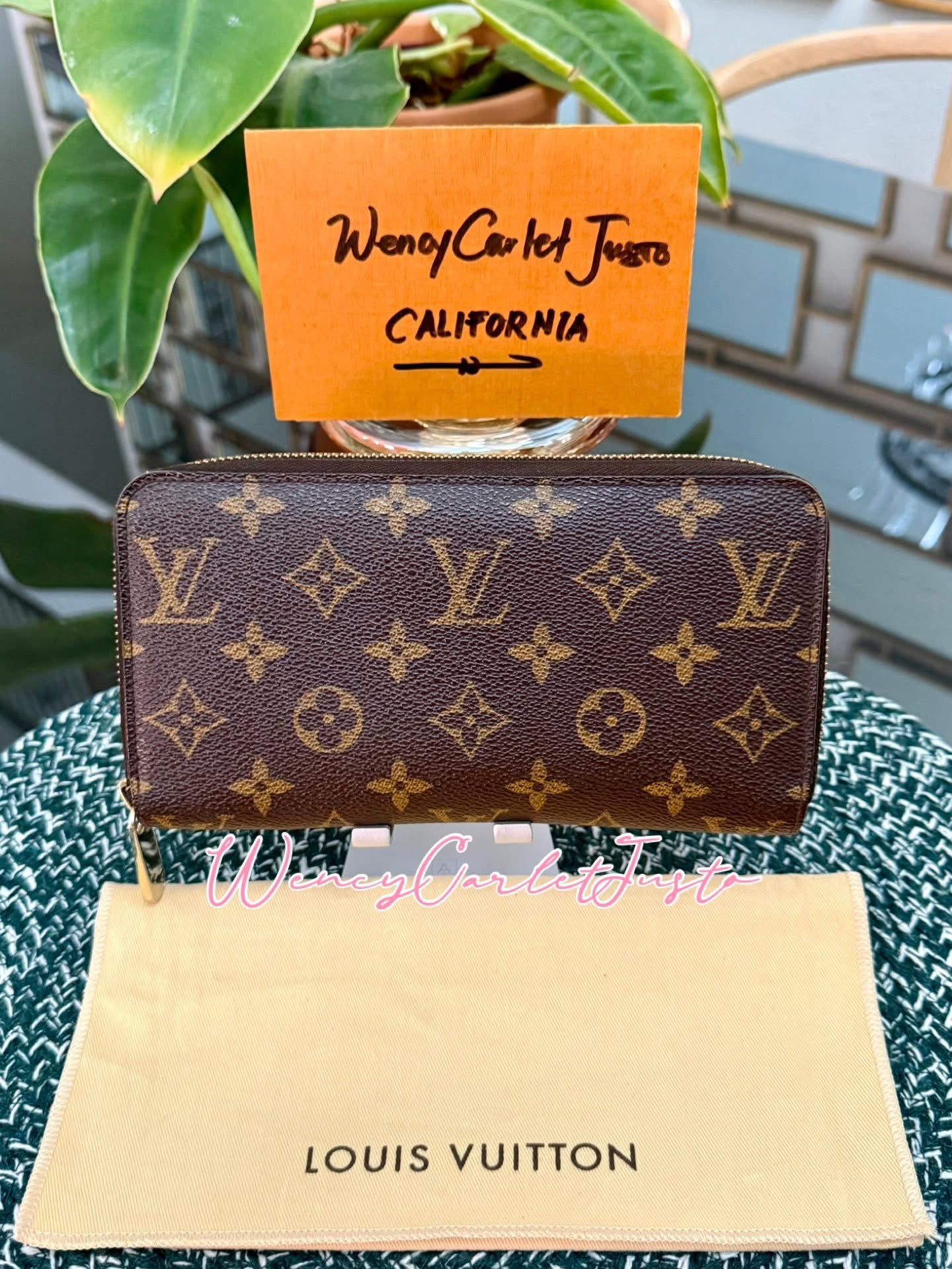 Monogram Zippy Long Wallet with Dustbag 🗓️ Year: 2013