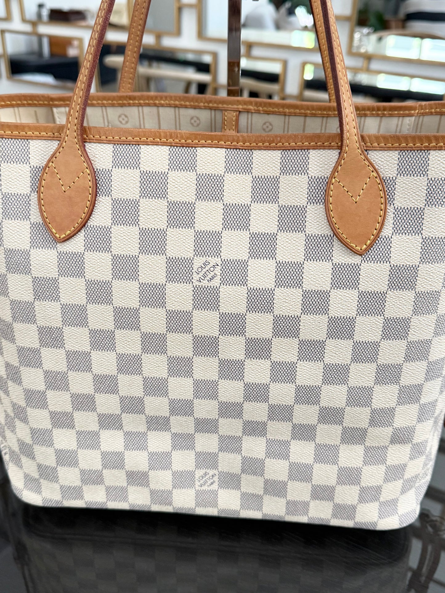 Neverfull MM Azur iwith Dustbag and Insert Organizer-🗓️ Year: 2011