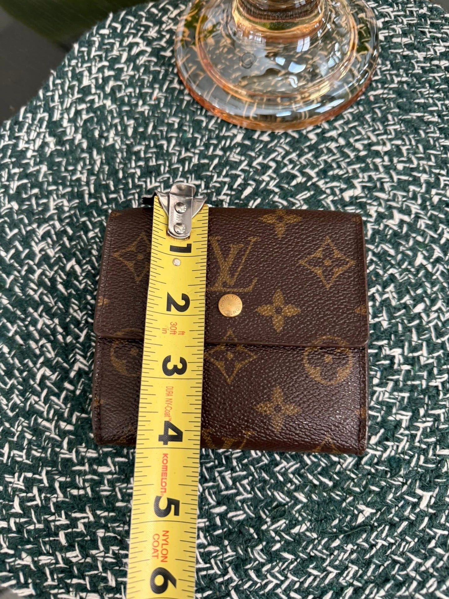 Monogram Elise Trifold Compact Wallet 🗓️ Year: 1999