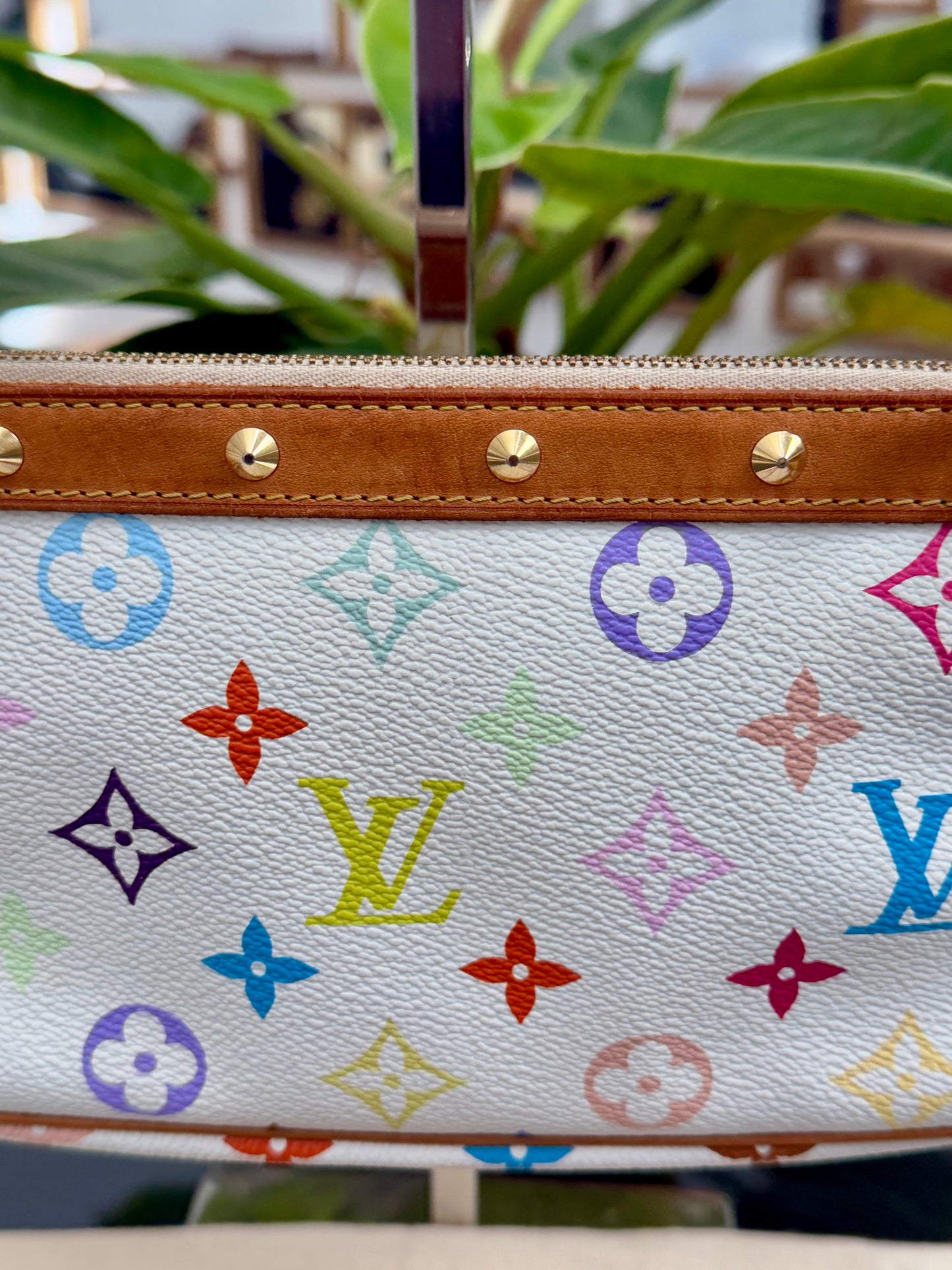 Multicolor Pochette Accessories with Dustbag and Strap 📅 Year: 2003