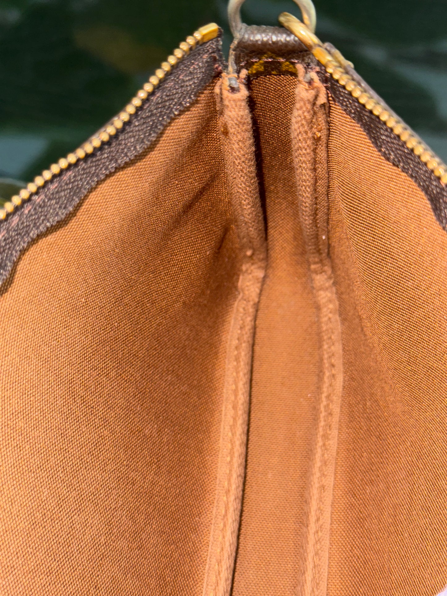 Monogram Pochette Accessories with Dustbag 📅 Year: 2000