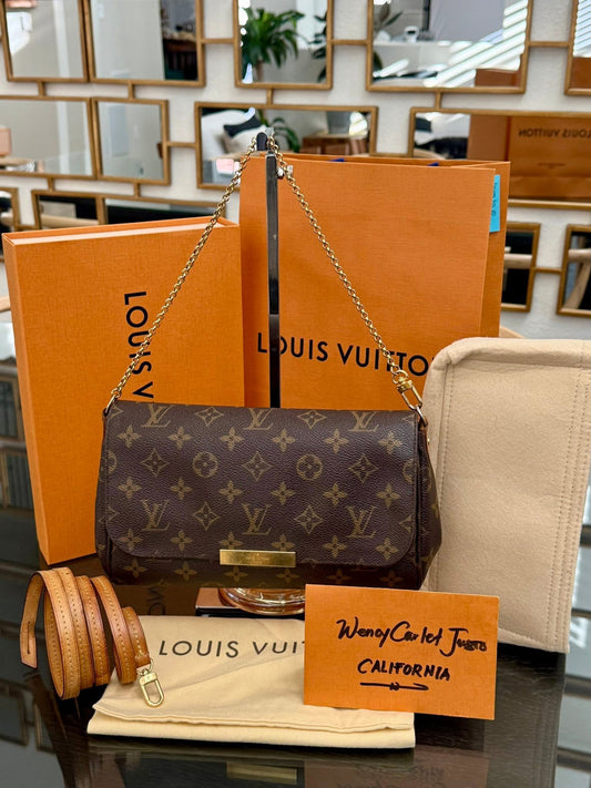 Favorite MM in Monogram with Original Strap, Insert Organizer, Dustbag, Box and Paper bag 🗓️ Year: 2014