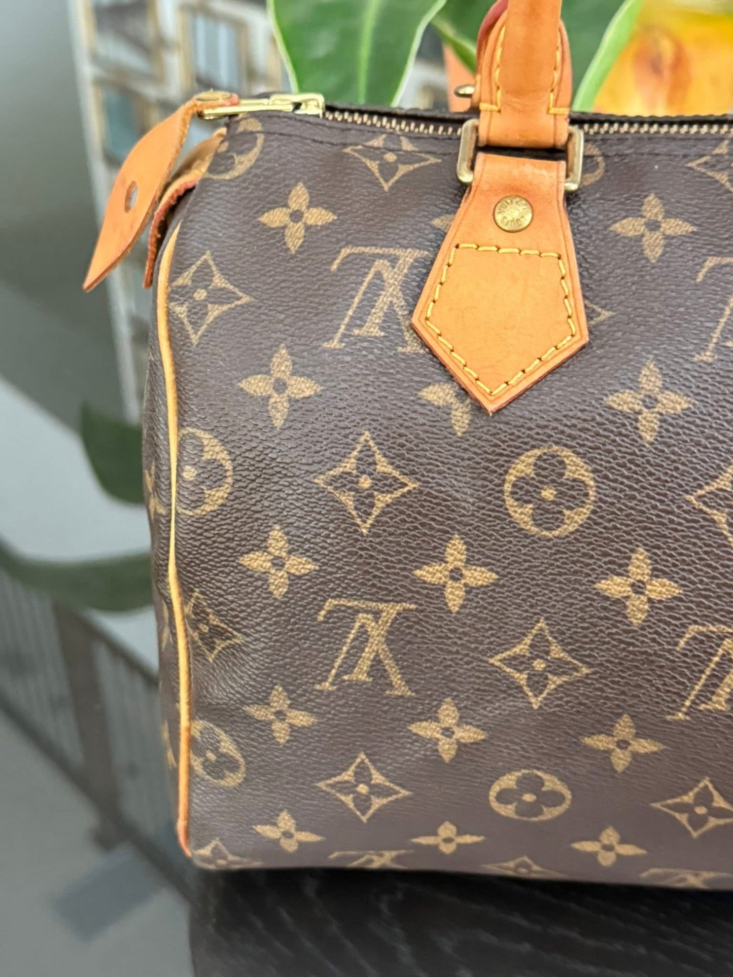 Speedy 25 in Monogram with Lock 🔐 and Key 🗓️ Year: 2005