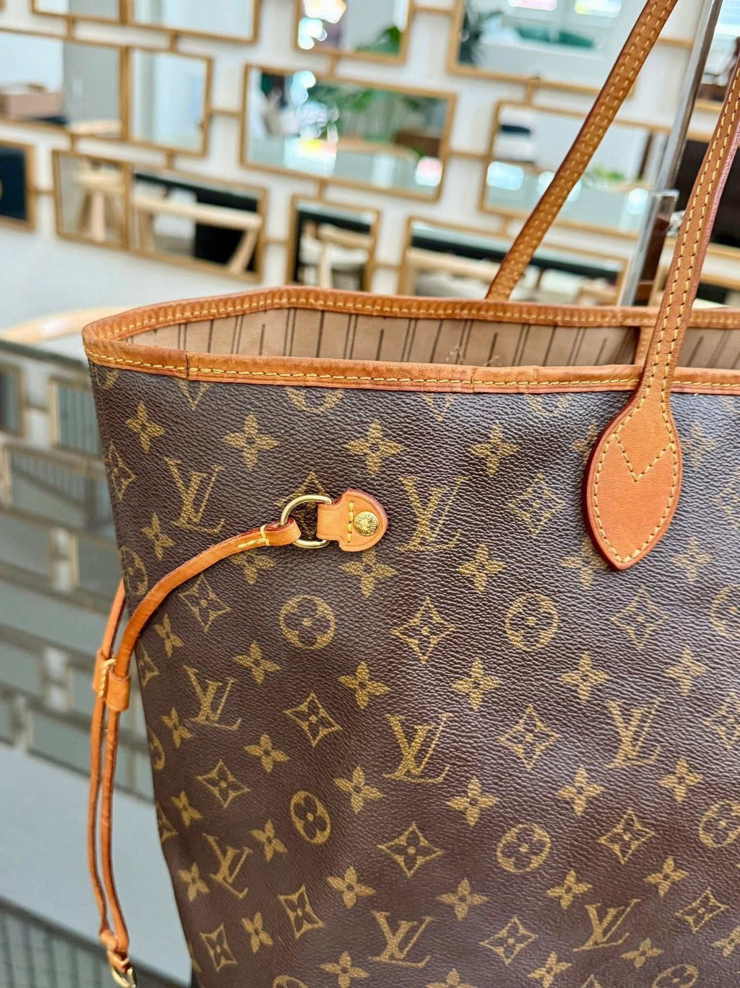Neverfull GM with Dustbag and Insert Organizer 🗓️ Year: 2008