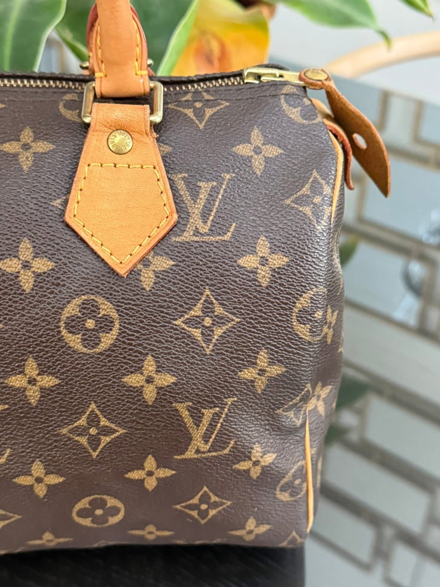 Speedy 25 in Monogram with Lock 🔐 and Key 🗓️ Year: 2005