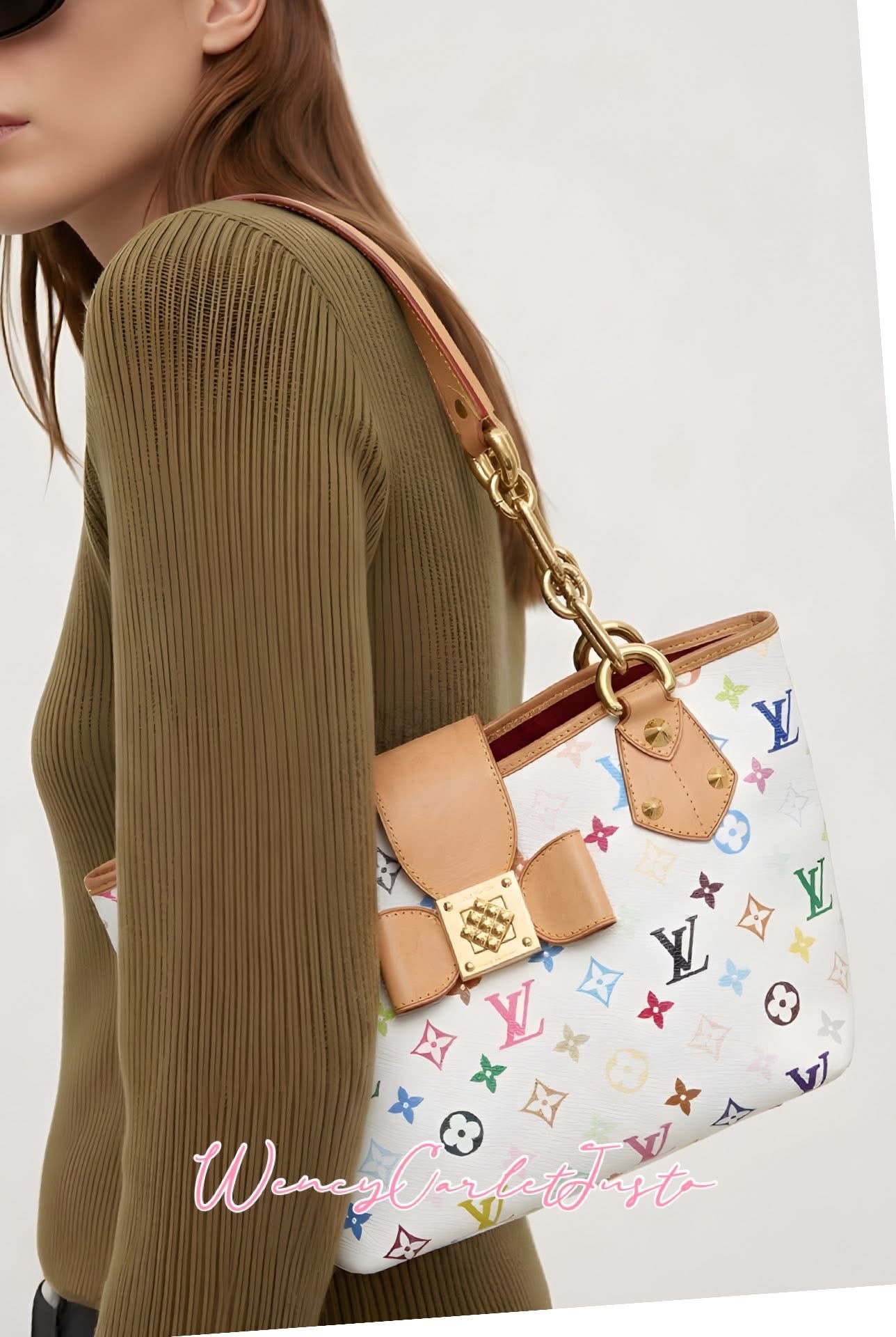 Murakami / Multicolor Annie MM Tote bag with Dustbag 📅 Year: 2011