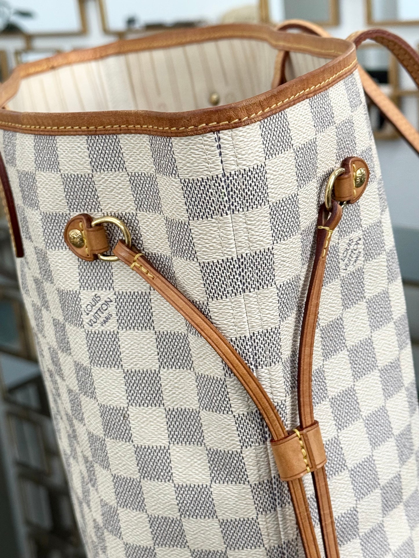 Neverfull MM Azur iwith Dustbag and Insert Organizer-🗓️ Year: 2011