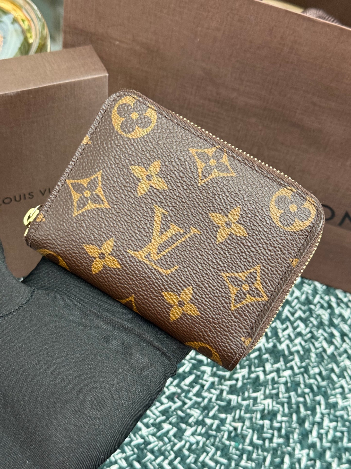 Monogram Zippy Compact Wallet with Box and Paper bag 🗓️ Year: 2011