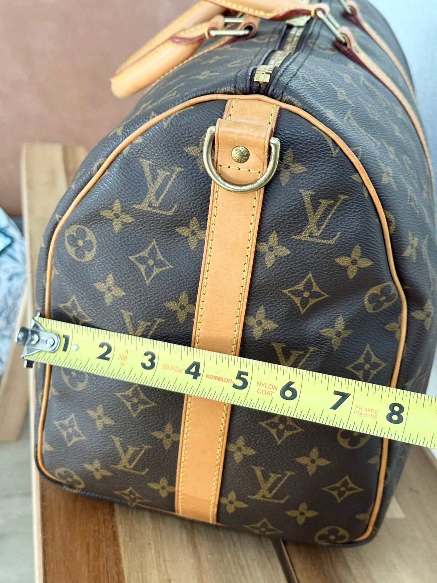 Keepall 45 Bandoulier with Original Strap, Luggage tag and Poignet 📅 Year: 1998