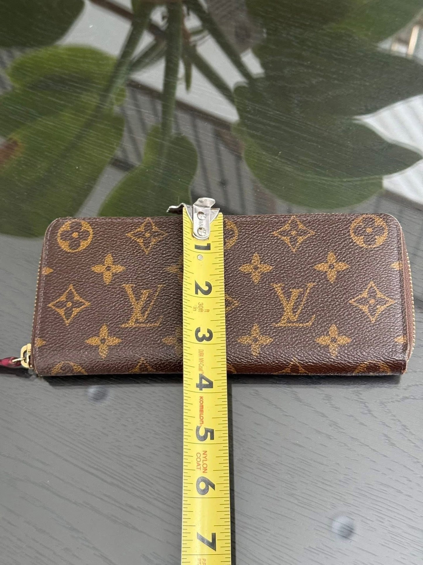 Monogram Clemence Wallet in Peony with box 🗓️ Year 2016