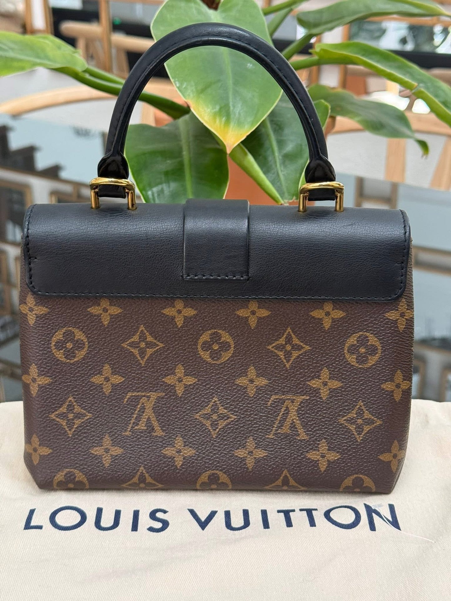 Locky BB Monogram Noir with Original Strap, Dustbag, Box and Paper bag - 📅 Year: 2010