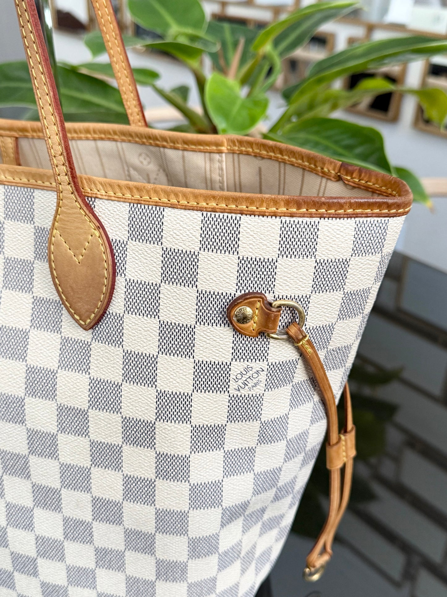 Neverfull MM in Azur with Insert Organizer 🗓️ Year: 2009