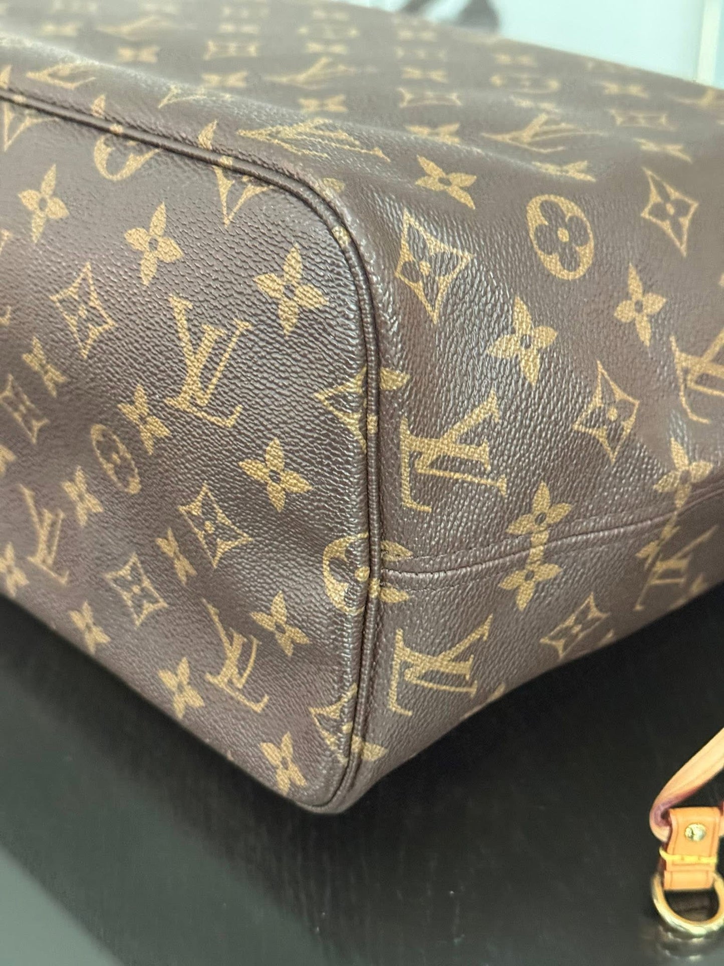 Neverfull MM Monogram in Cerise with Dustbag and Non branded Twilly🌺 📅 Year: 2014