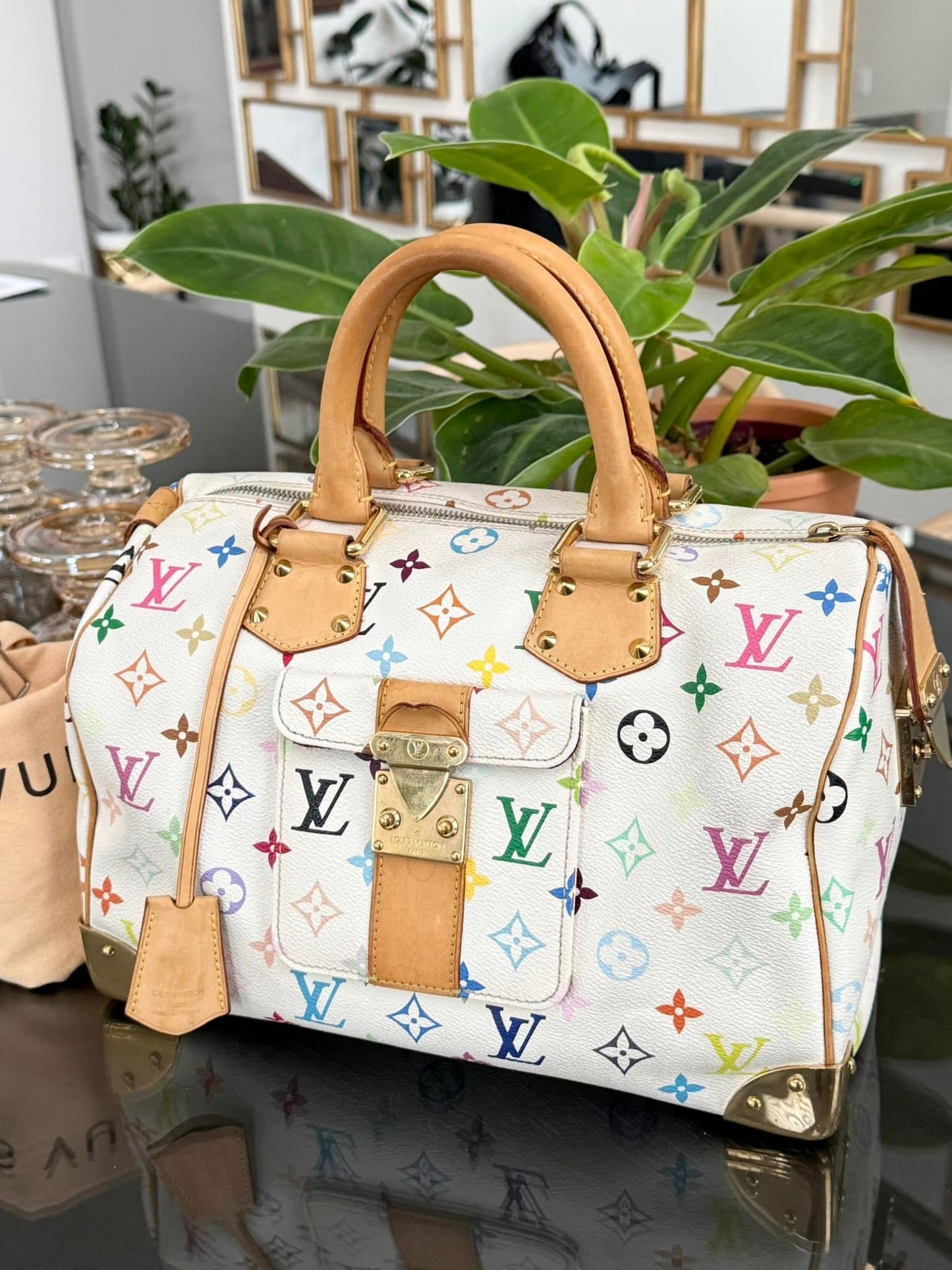 Multicolor Speedy 30 with Dustbag, clochette and keys 🔑 📅 Year: 2007