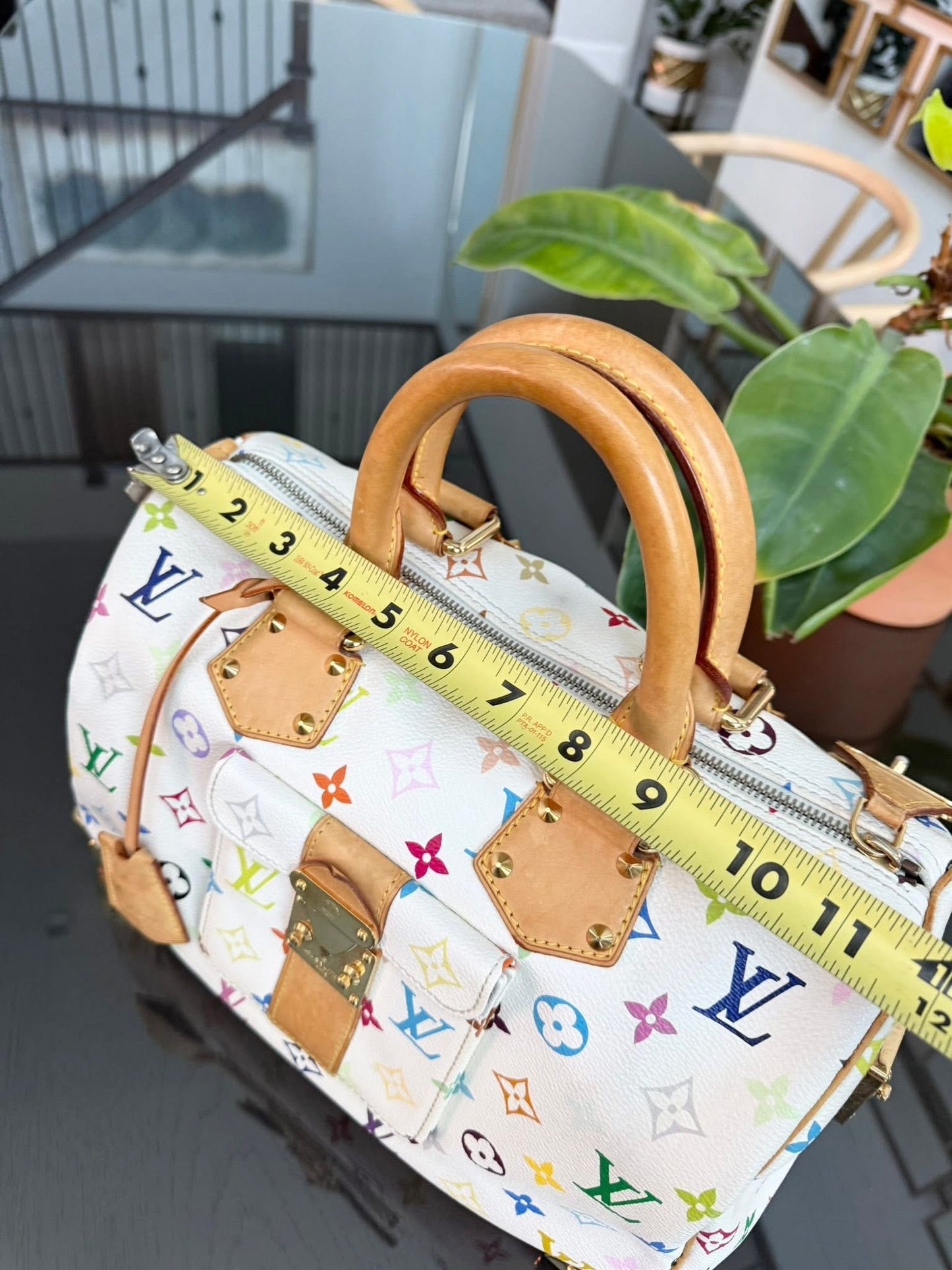 Multicolor Speedy 30 with Dustbag, Insert Organizer and generic twilly set 📅 Year: 2005