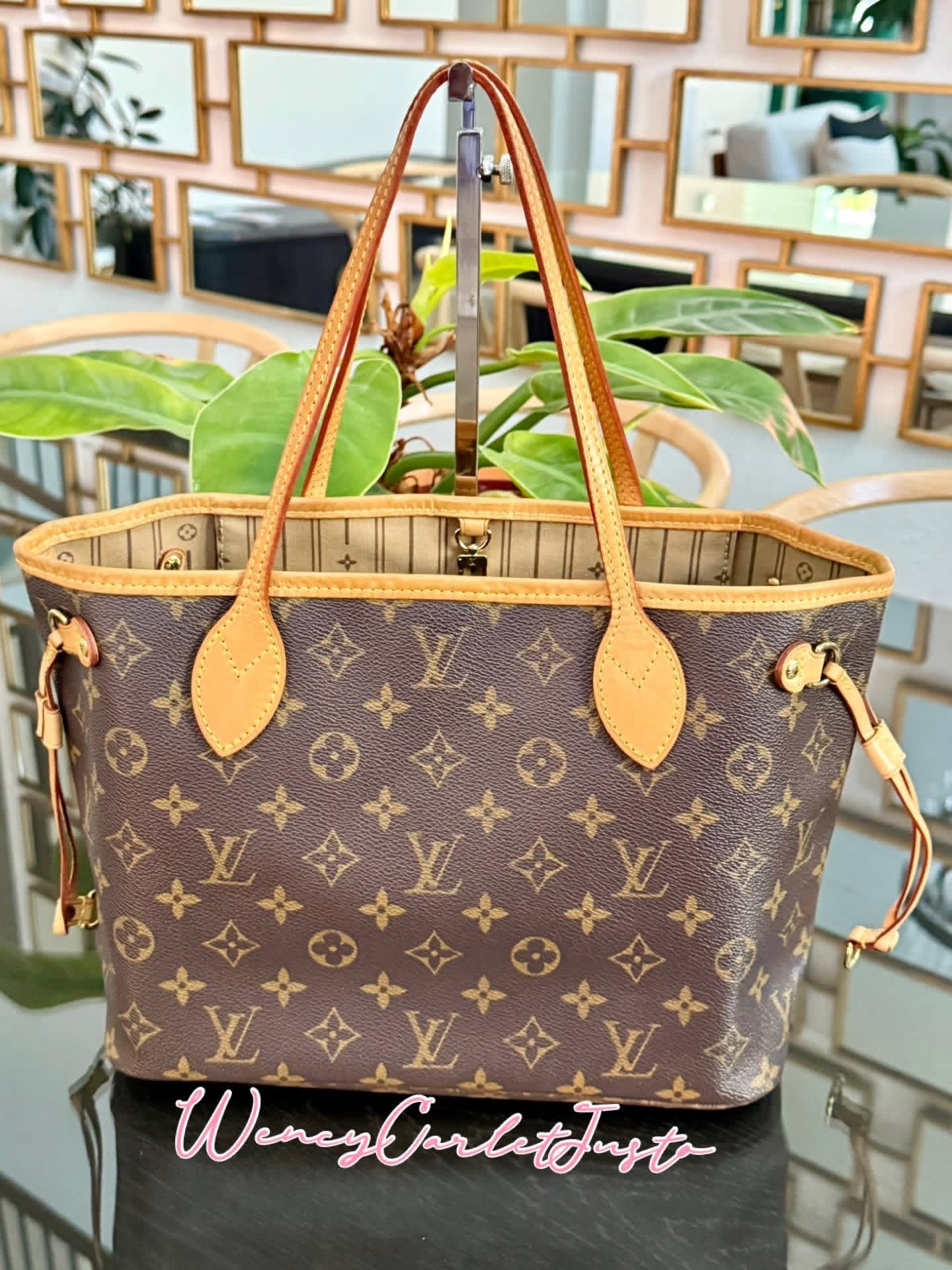 Neverfull PM in Monogram with Dustbag and Insert Organizer 🗓️ Year: 2007