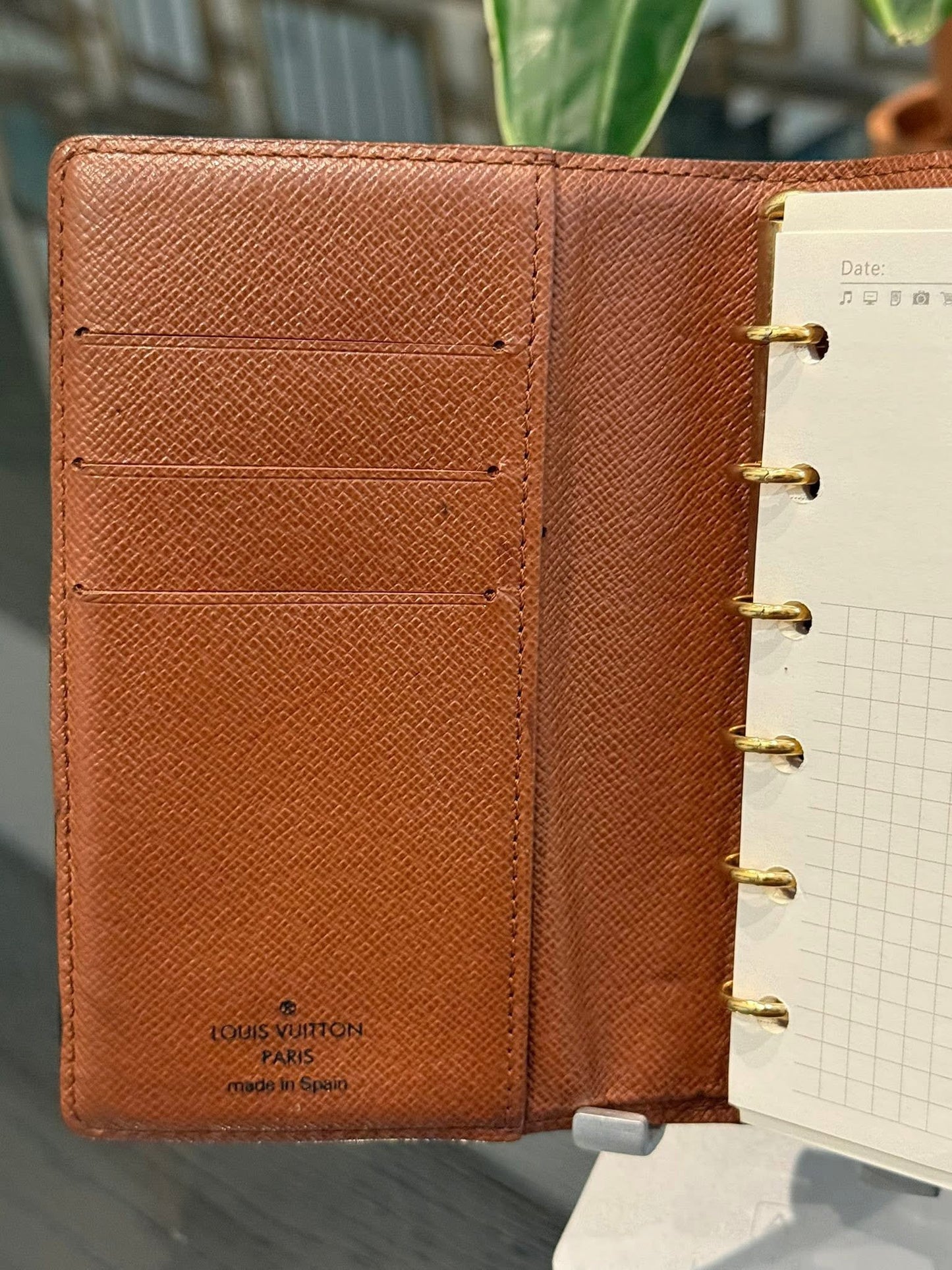 Agenda PM in Monogram with Refill Paper🗓️ Year: 1997