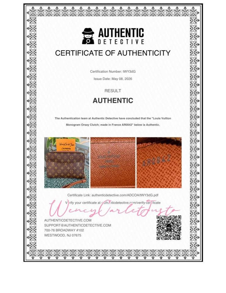Orsay Clutch 🗓️ Year: 2002
