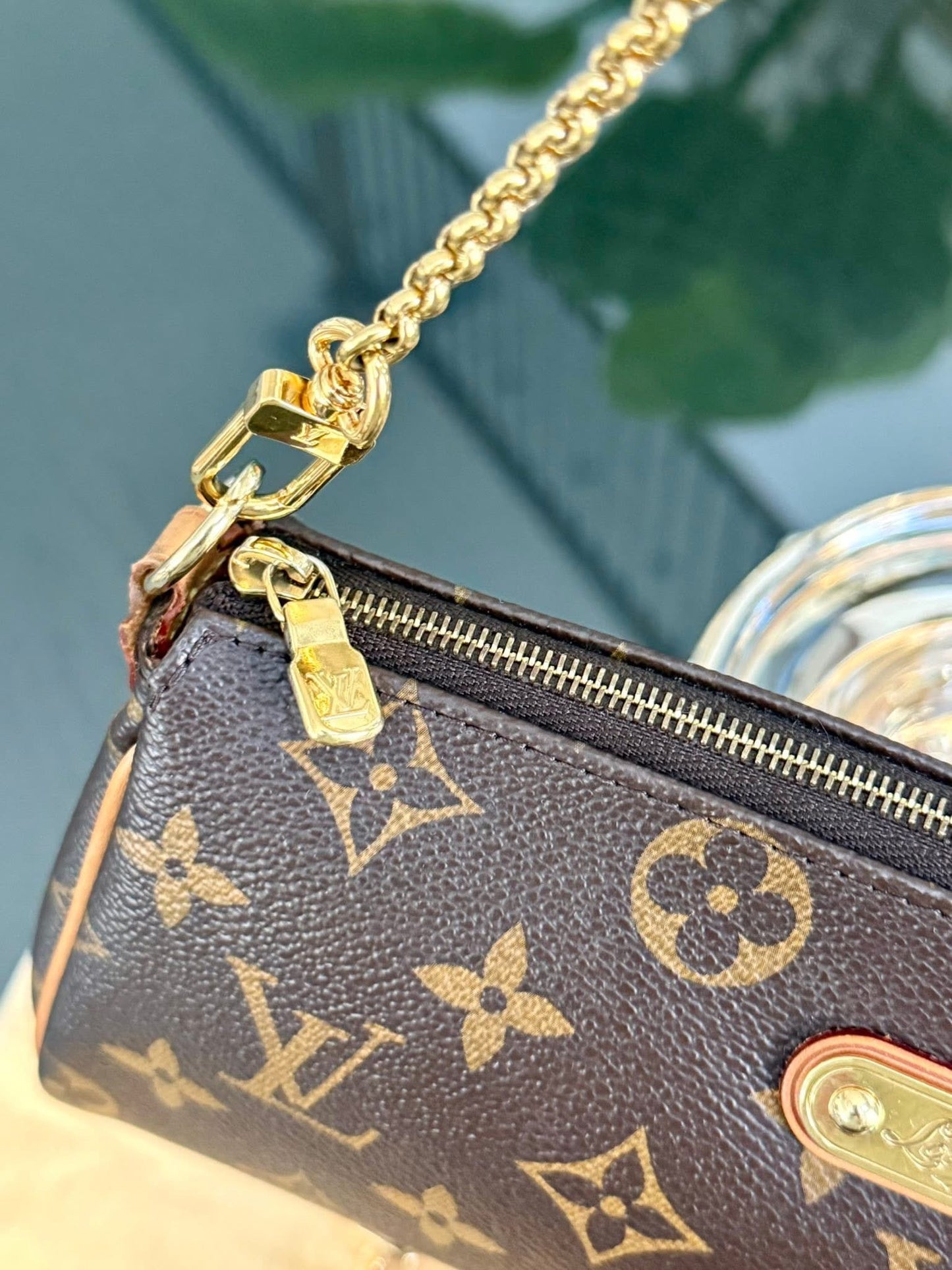 Eva Clutch in Monogram with Original Strap, Insert Organizer, Box, Dustbag and Paper bag 🗓️ Year: 2011