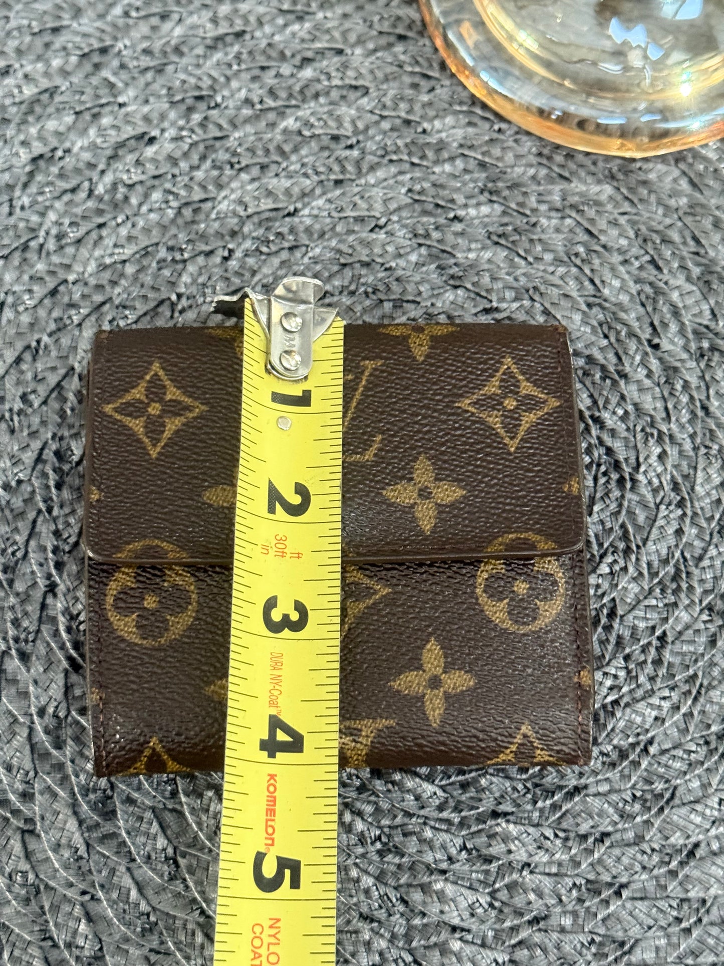 Monogram Elise Trifold Compact Wallet 🗓️ Year: 2000