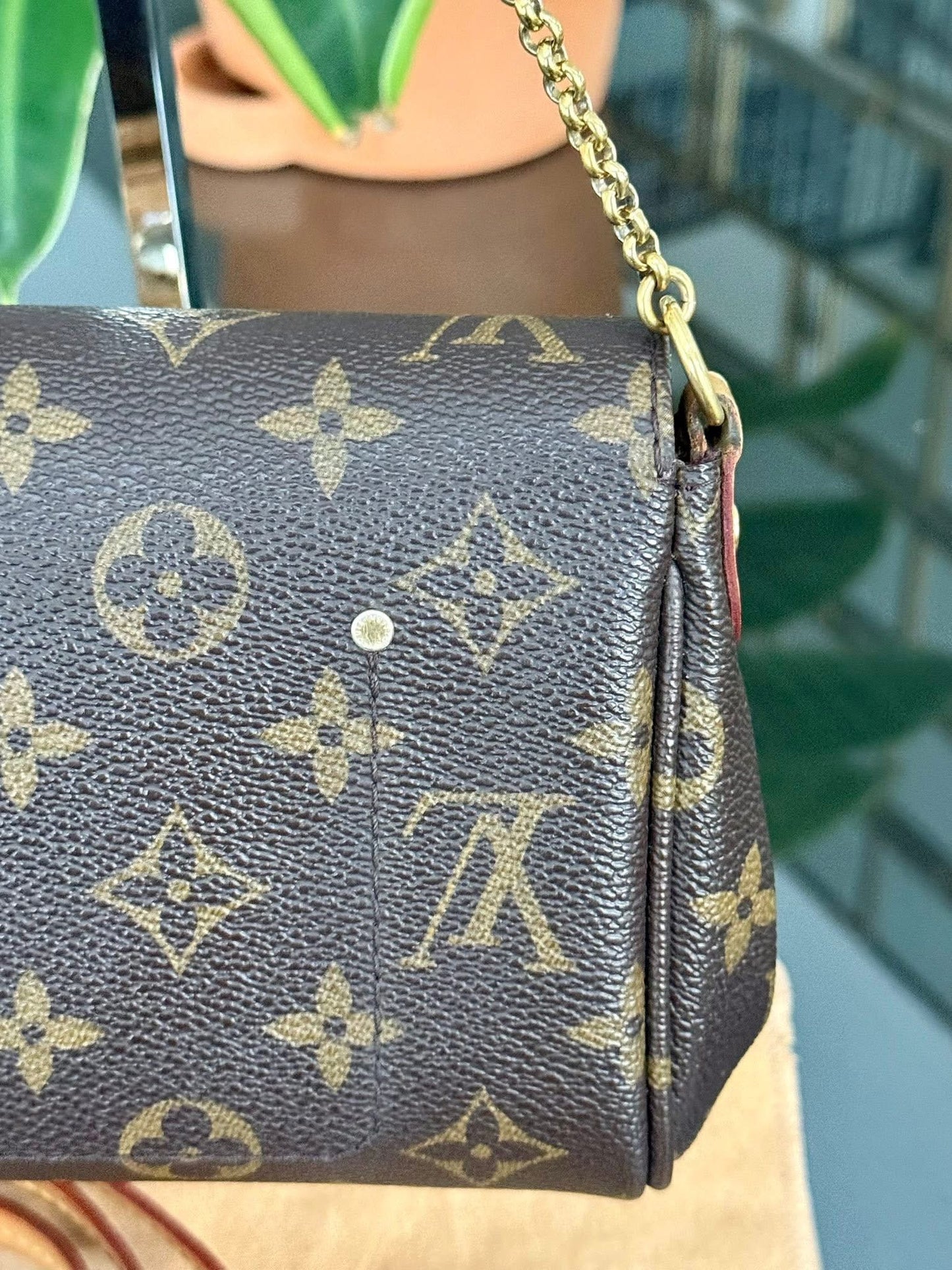 Favorite PM in Monogram with Original Strap, Dustbag, Box and Paper Bag 🗓️ Year: 2014