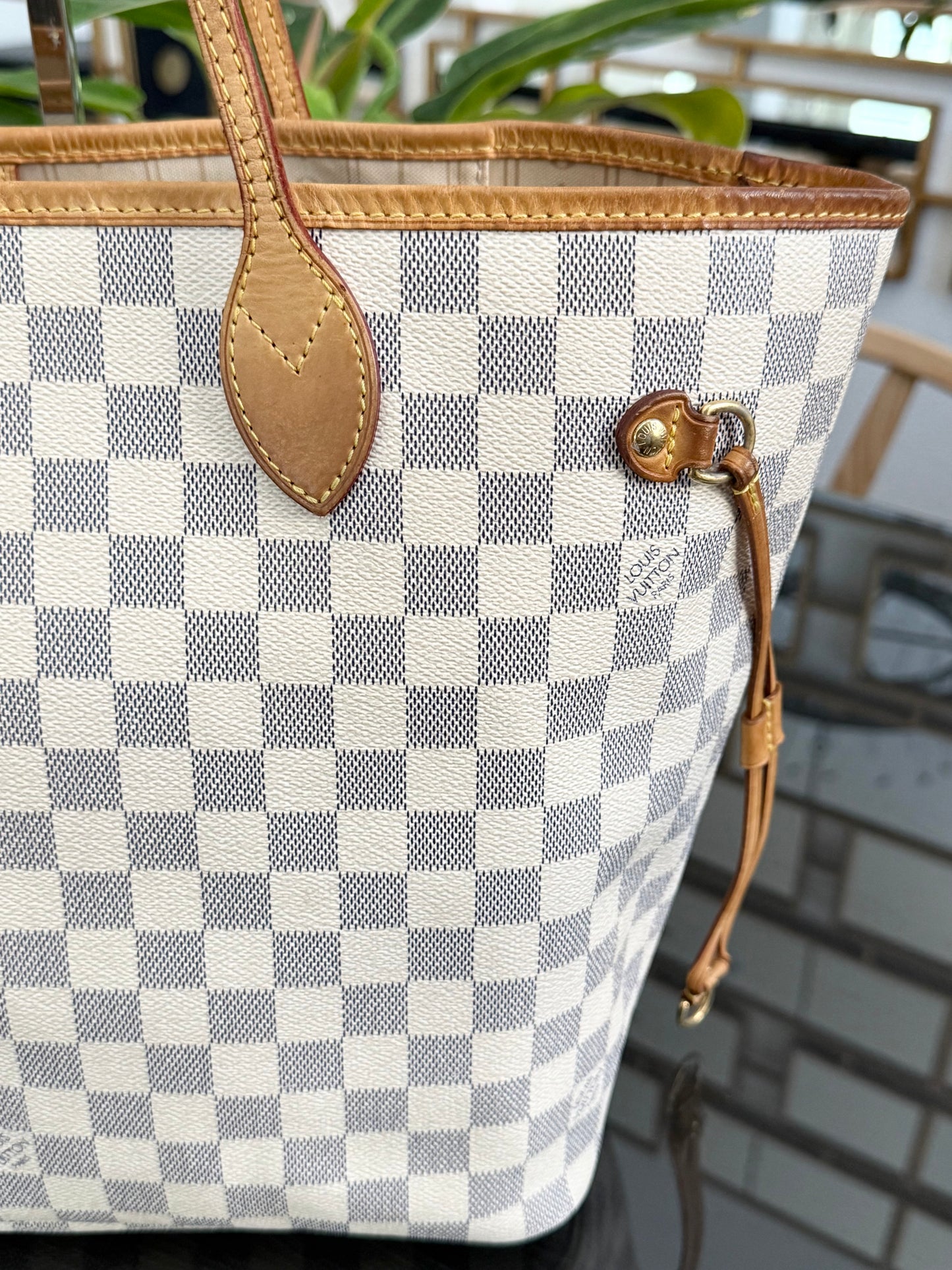 Neverfull MM in Azur with Insert Organizer 🗓️ Year: 2009