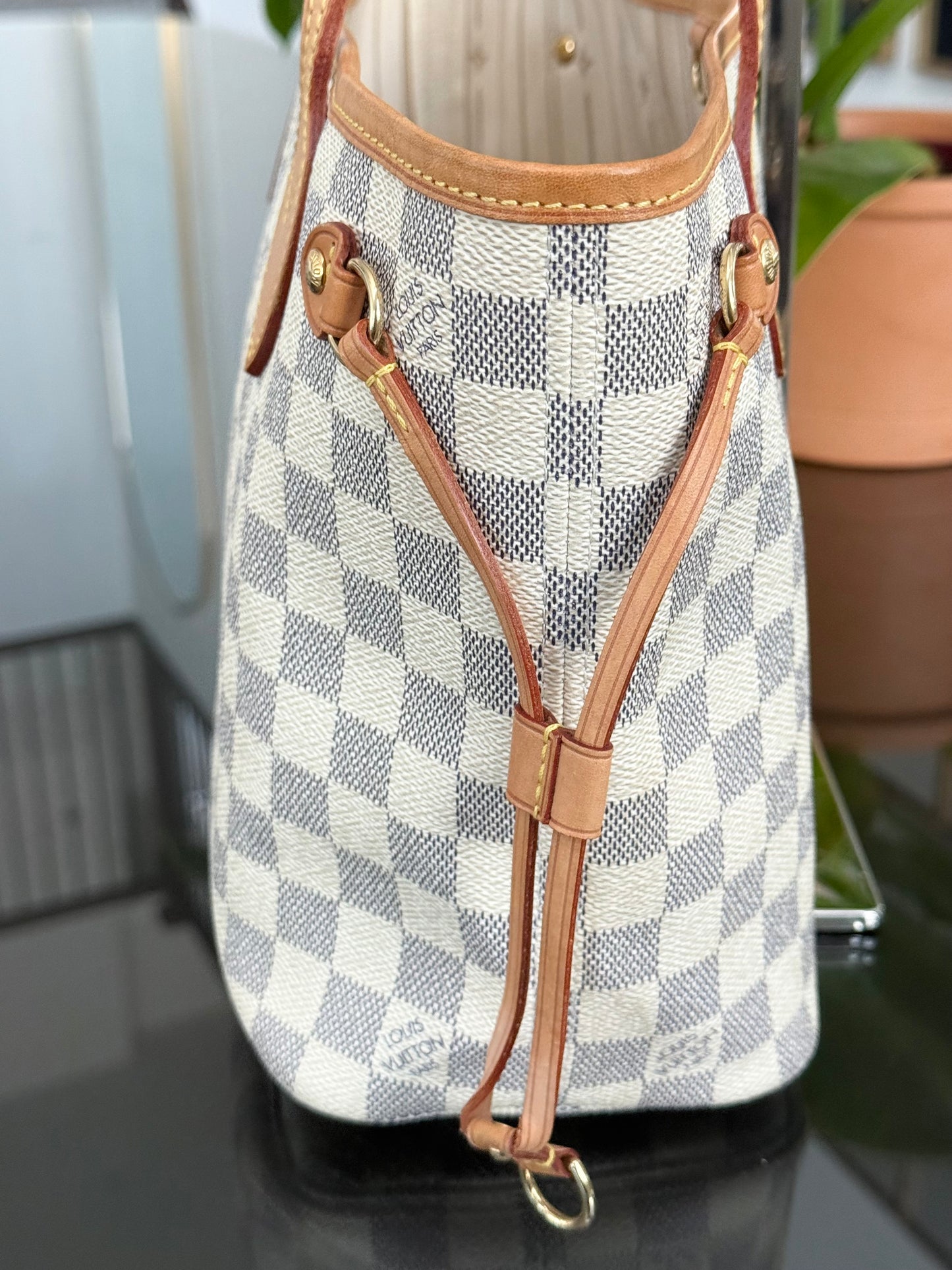 Neverfull PM in Azur with Dustbag and Insert Organizer 🗓️ Year: 2012