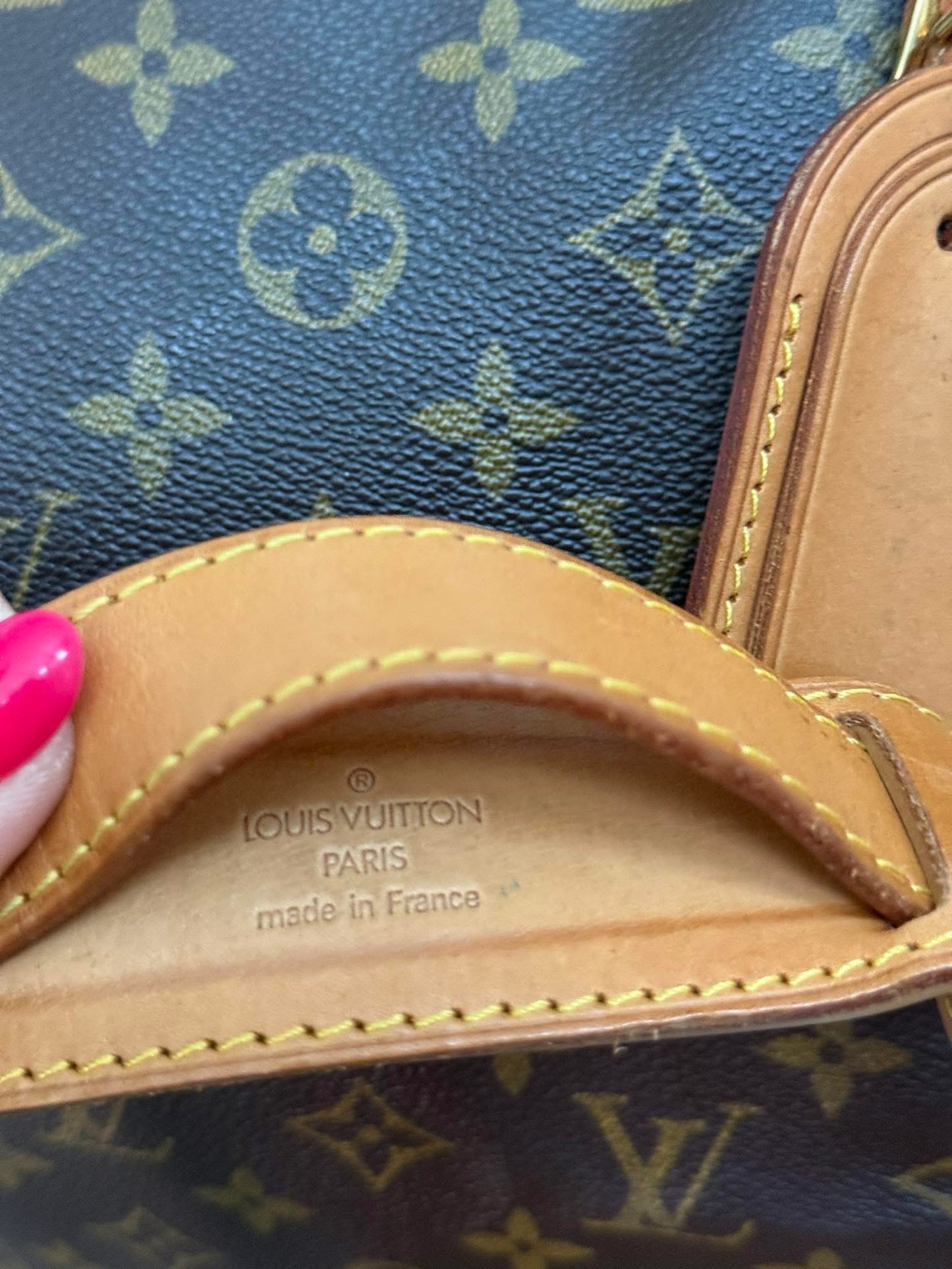 Keepall 50 Bandoulier with Original Strap, 🔐 Lock, Key , Poignet and Luggage Tag 📅 Year: 1993