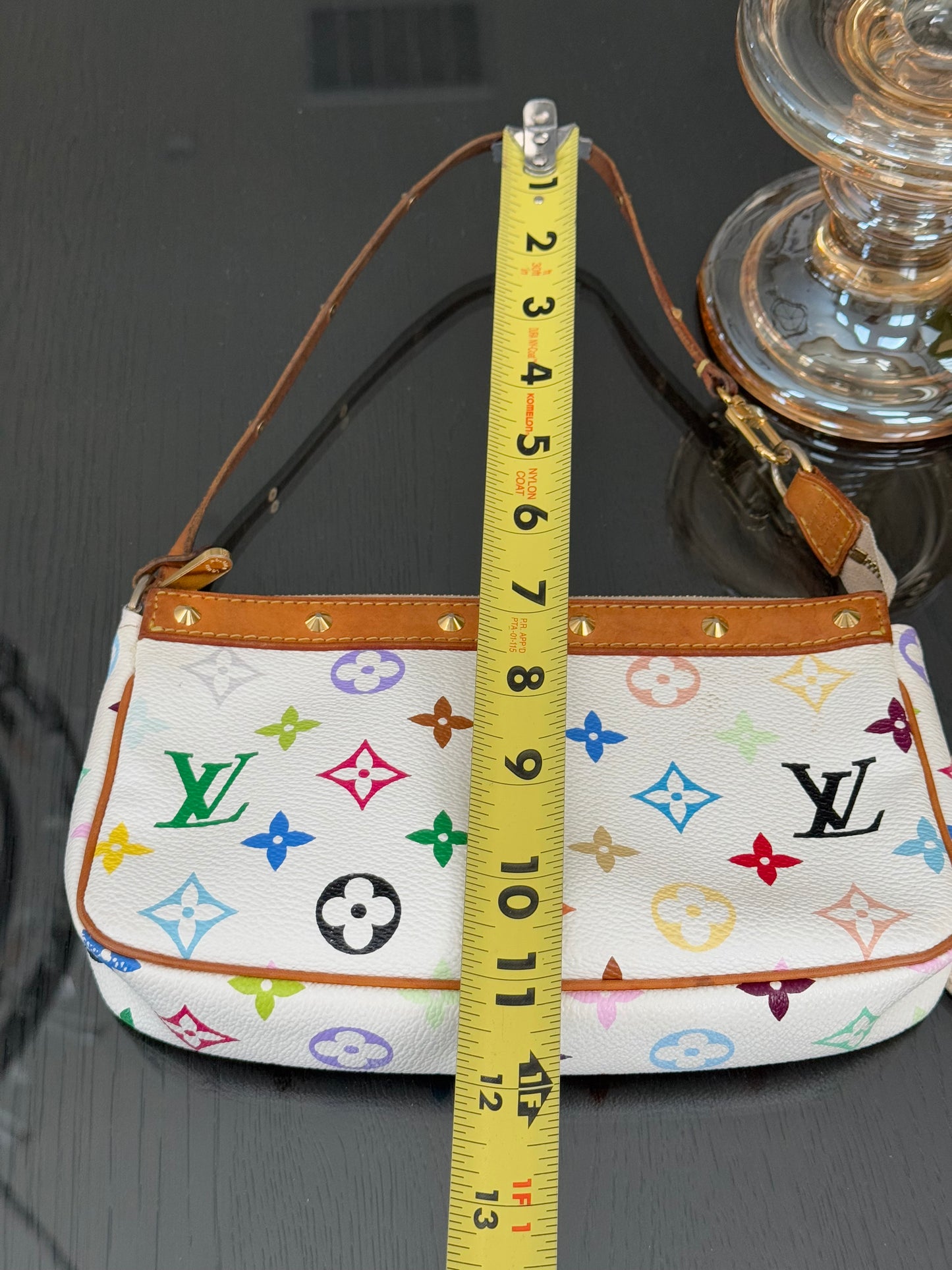 Multicolor Pochette Accessories with Dustbag and Strap 📅 Year: 2003