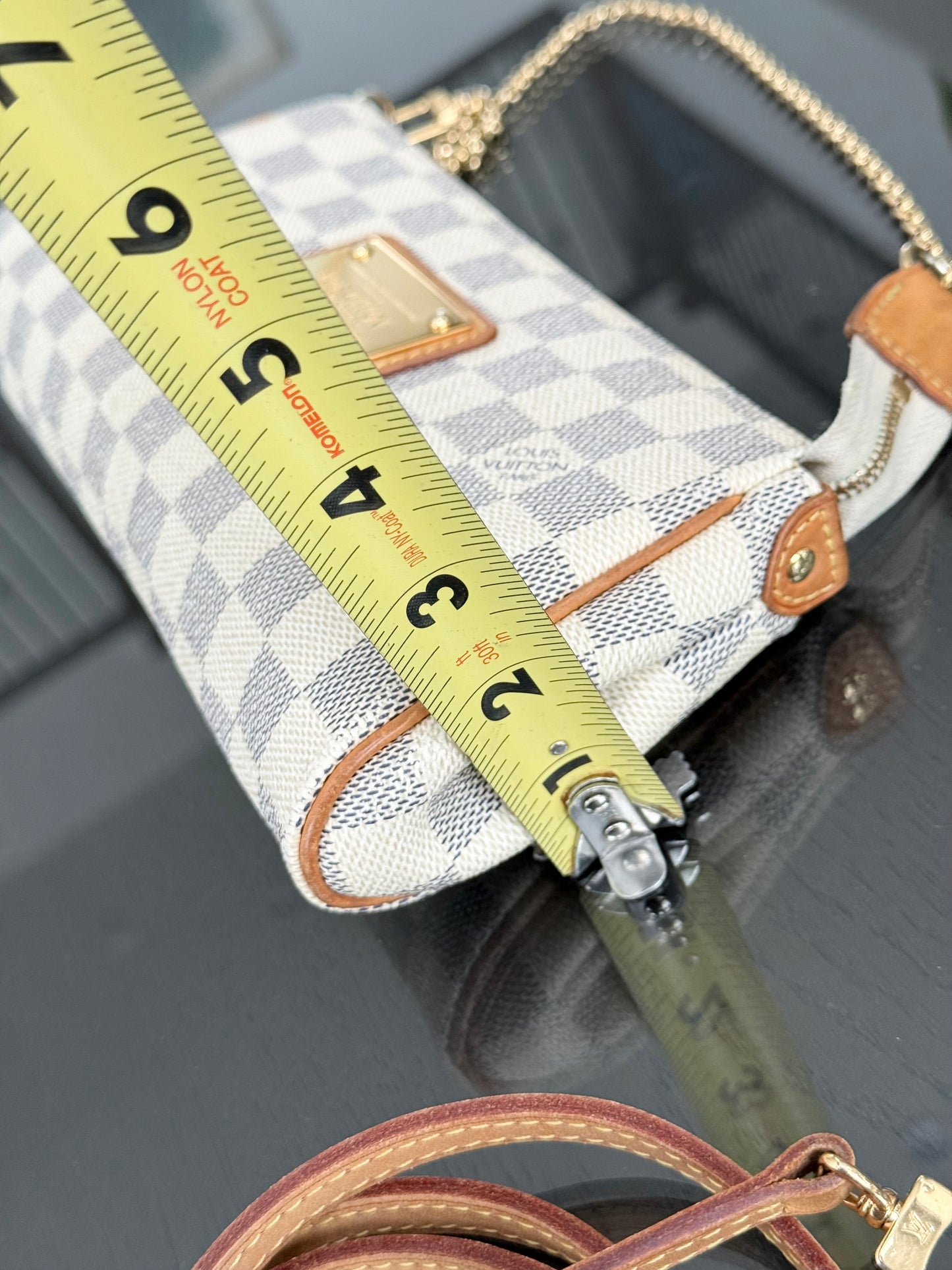 Eva Clutch in Azur with Original Strap,Box Dustbag and Insert Organizer 🗓️ Year: 2011