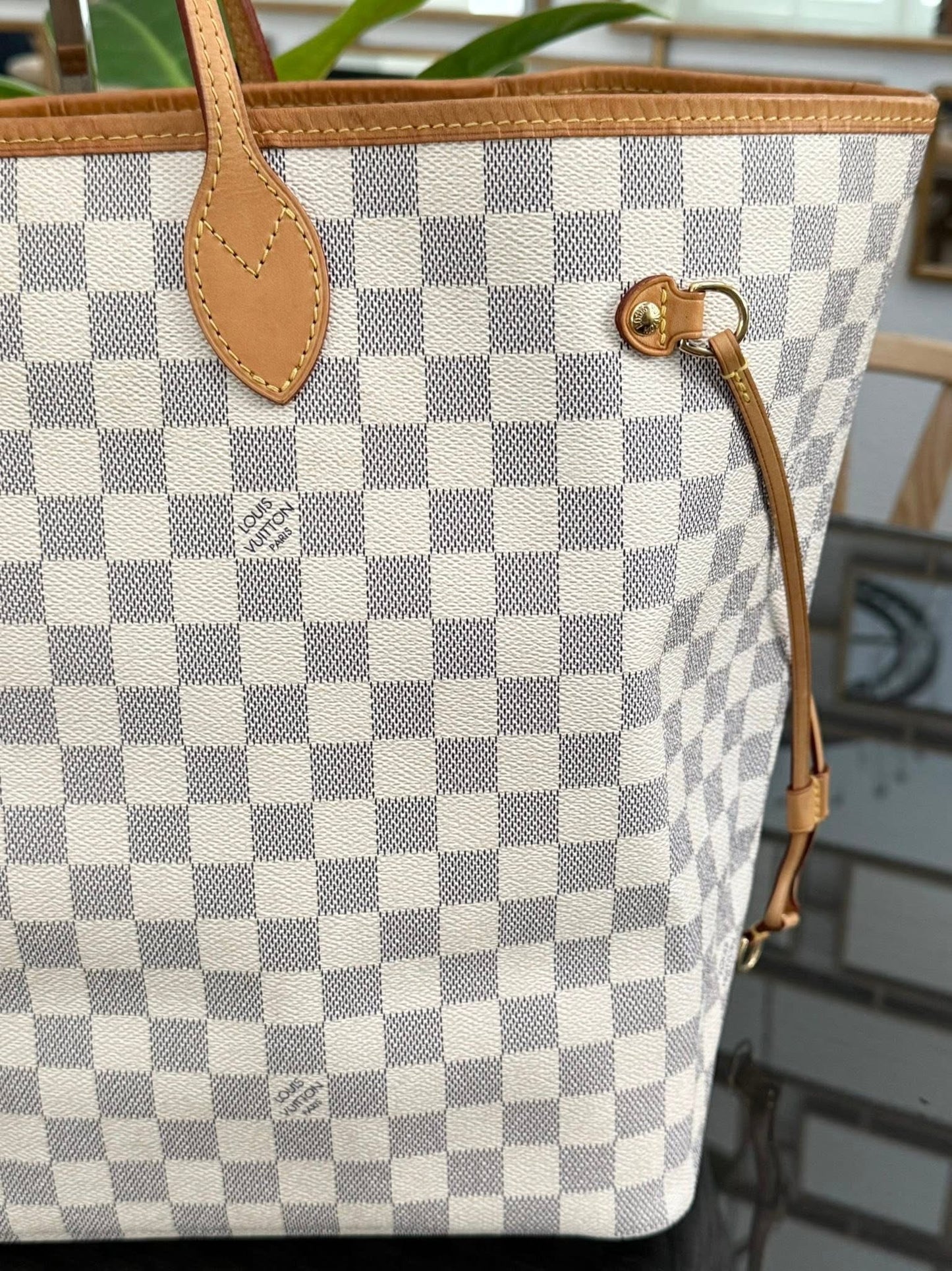 Neverfull GM in Azur with Dustbag Insert Organizer 🗓️ Year: 2012