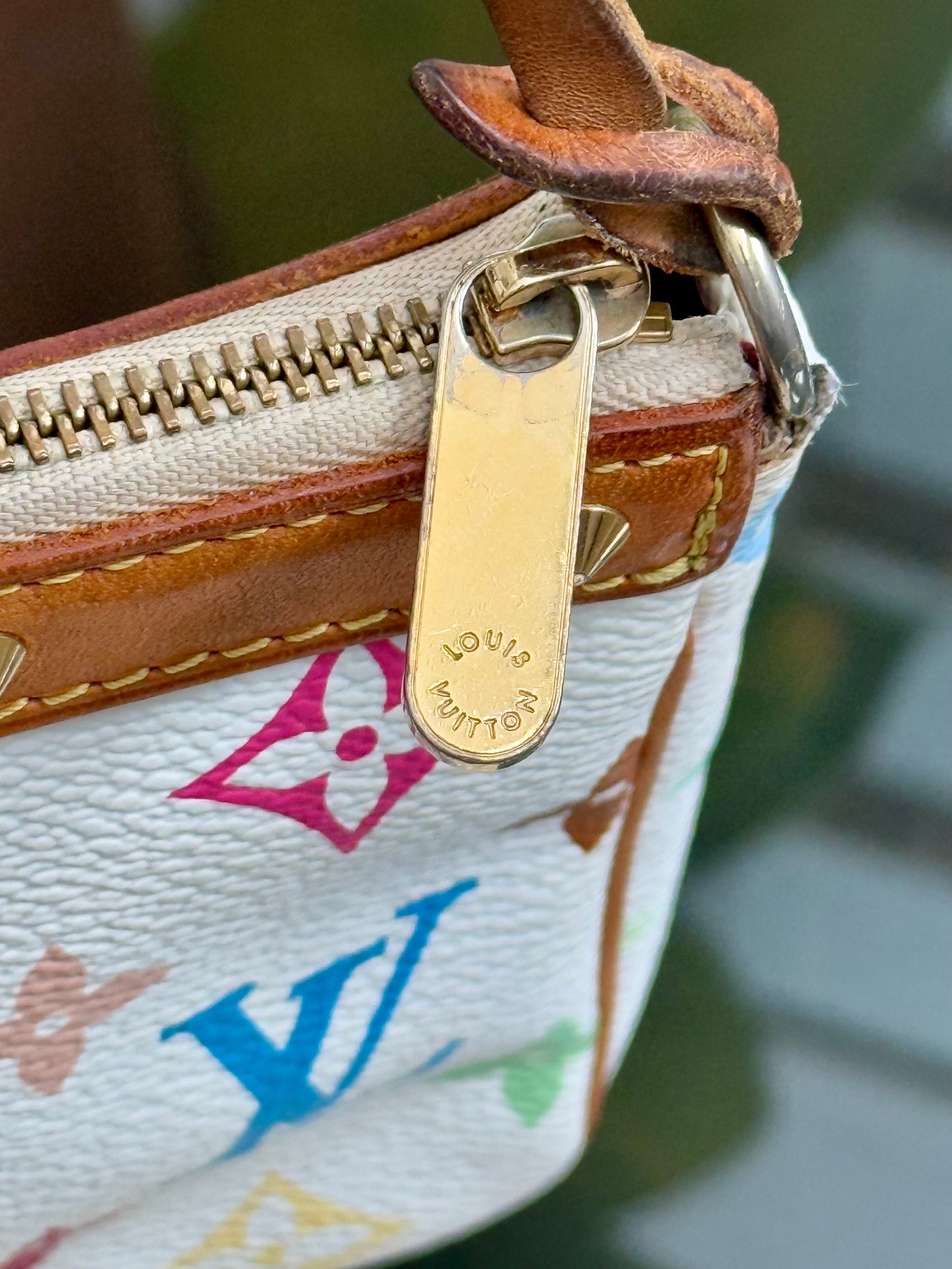 Multicolor Pochette Accessories with Dustbag and Strap 📅 Year: 2003